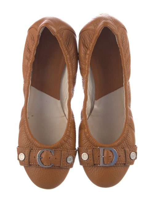Christian Dior Leather Ballet Flats