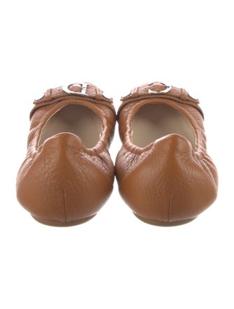 Christian Dior Leather Ballet Flats