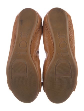 Christian Dior Leather Ballet Flats