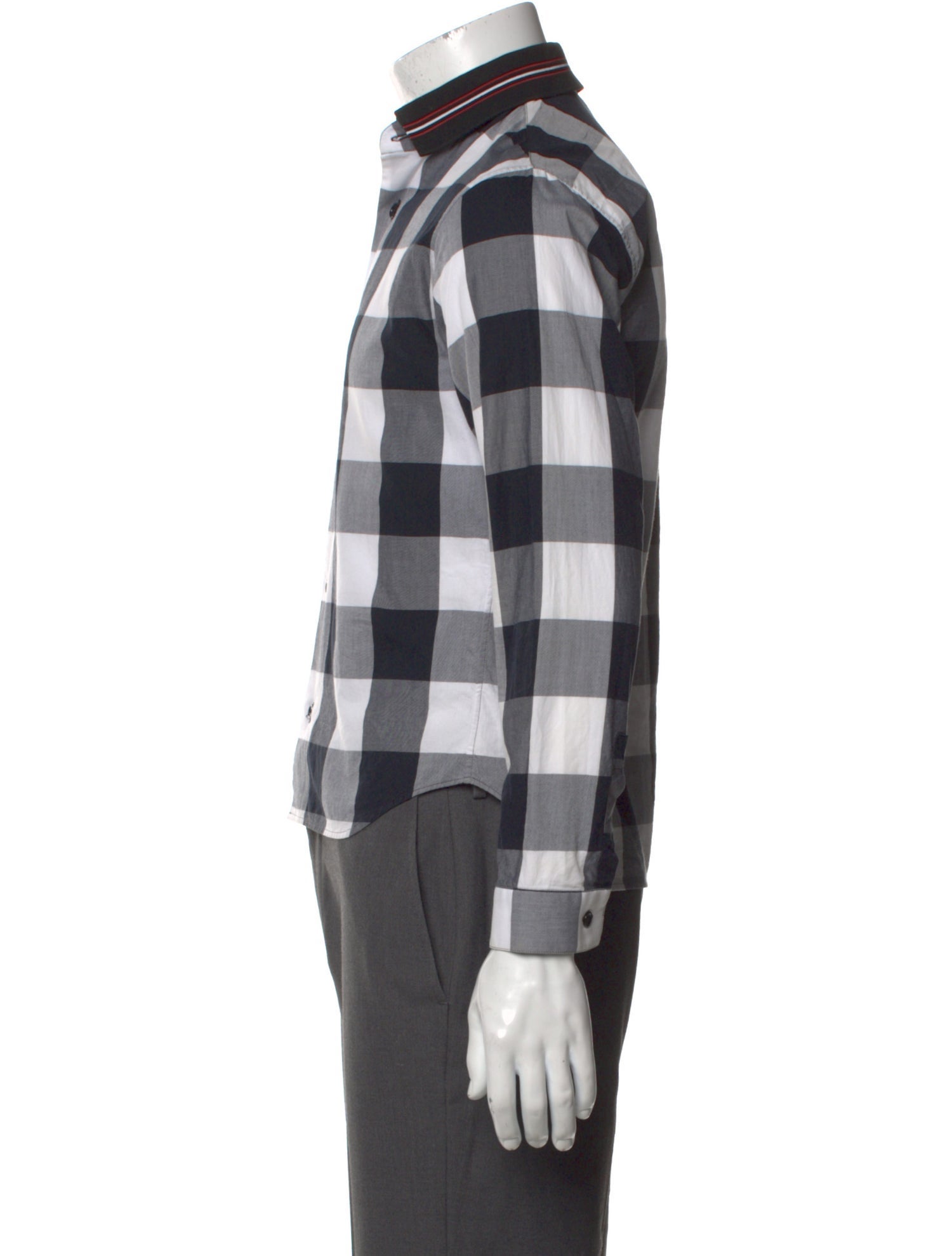 Dior Homme 2017 Plaid Print Shirt