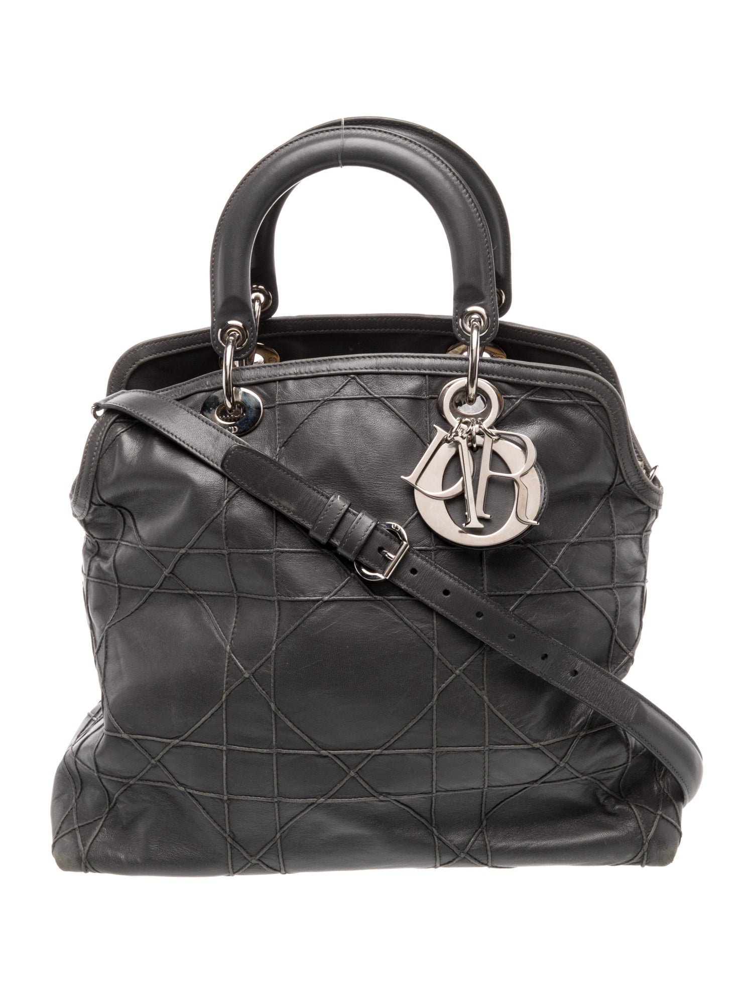 Christian Dior Cannage Granville Small Vintage