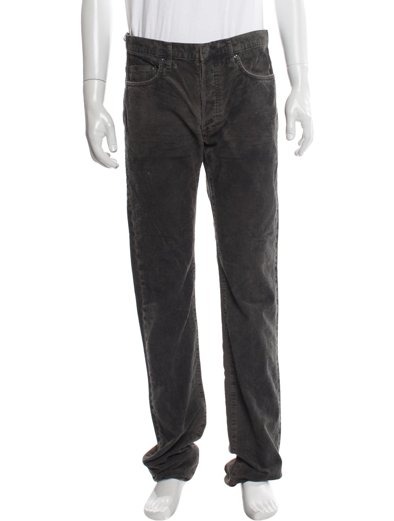 Dior Homme Vintage 2004 Waxed Corduroy Jeans w/ Tags