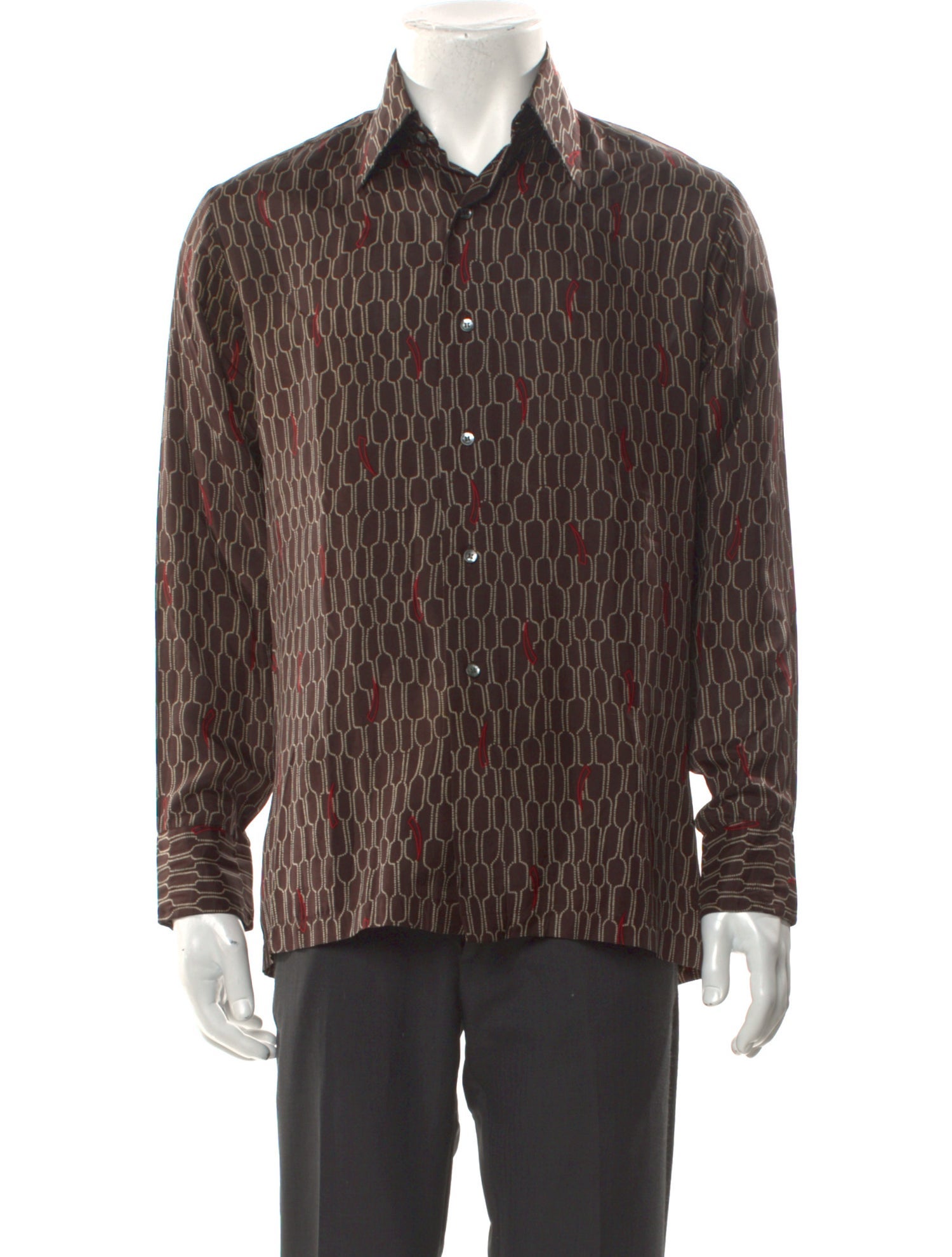 Christian Dior Vintage Printed Shirt