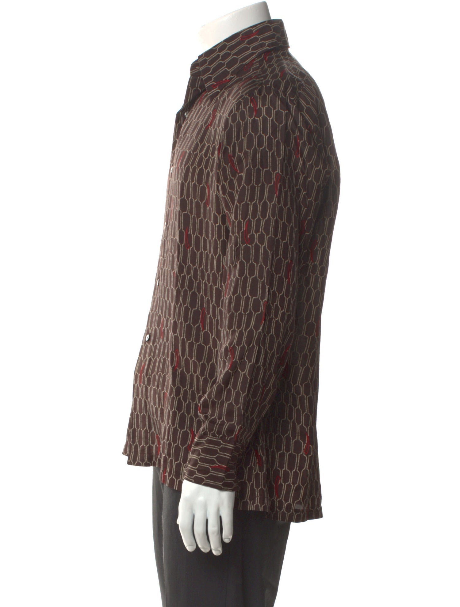 Christian Dior Vintage Printed Shirt