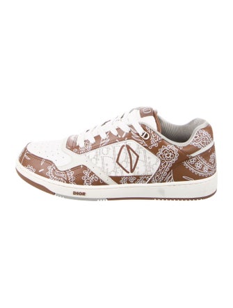 DIOR MEN B27 'CD Oblique Paisley -Coffee' Sneakers