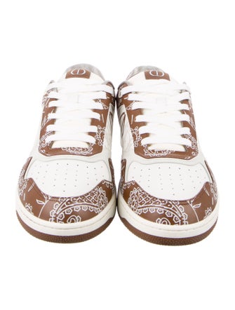 DIOR MEN B27 'CD Oblique Paisley -Coffee' Sneakers