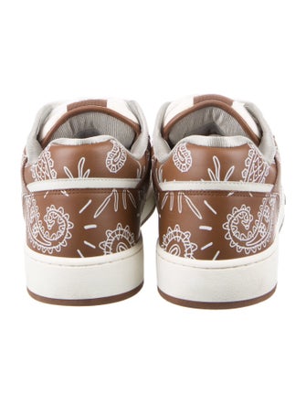 DIOR MEN B27 'CD Oblique Paisley -Coffee' Sneakers