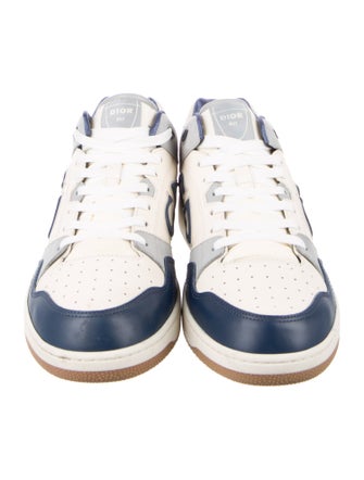 DIOR MEN B57 Mid 'Cream Blue' Sneakers