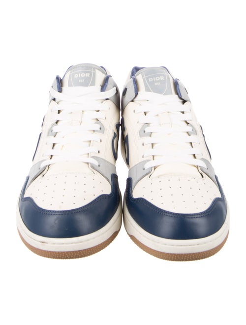 DIOR MEN B57 Mid 'Cream Blue' Sneakers