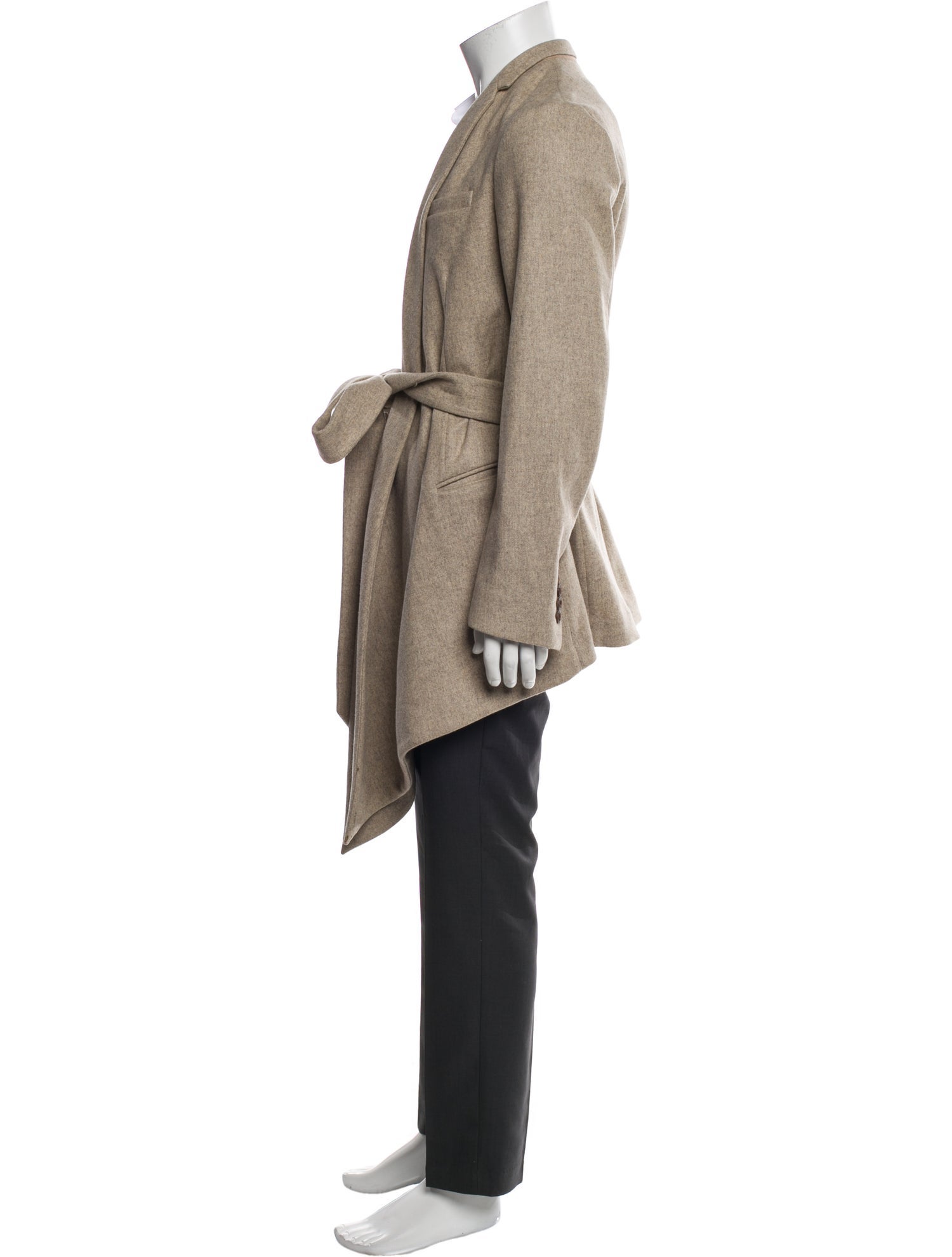 Dior Homme 2010 Virgin Wool Overcoat