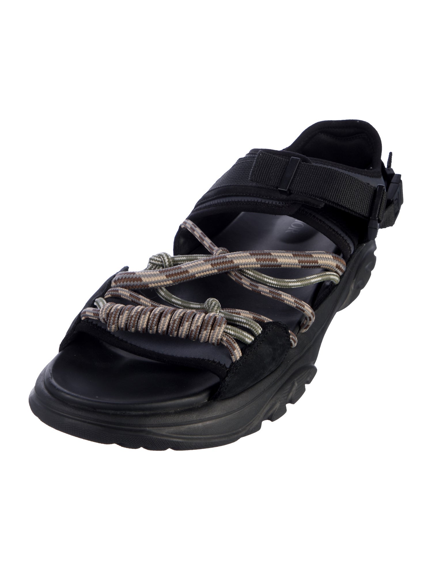 DIOR MEN H-Town Suede Sandals