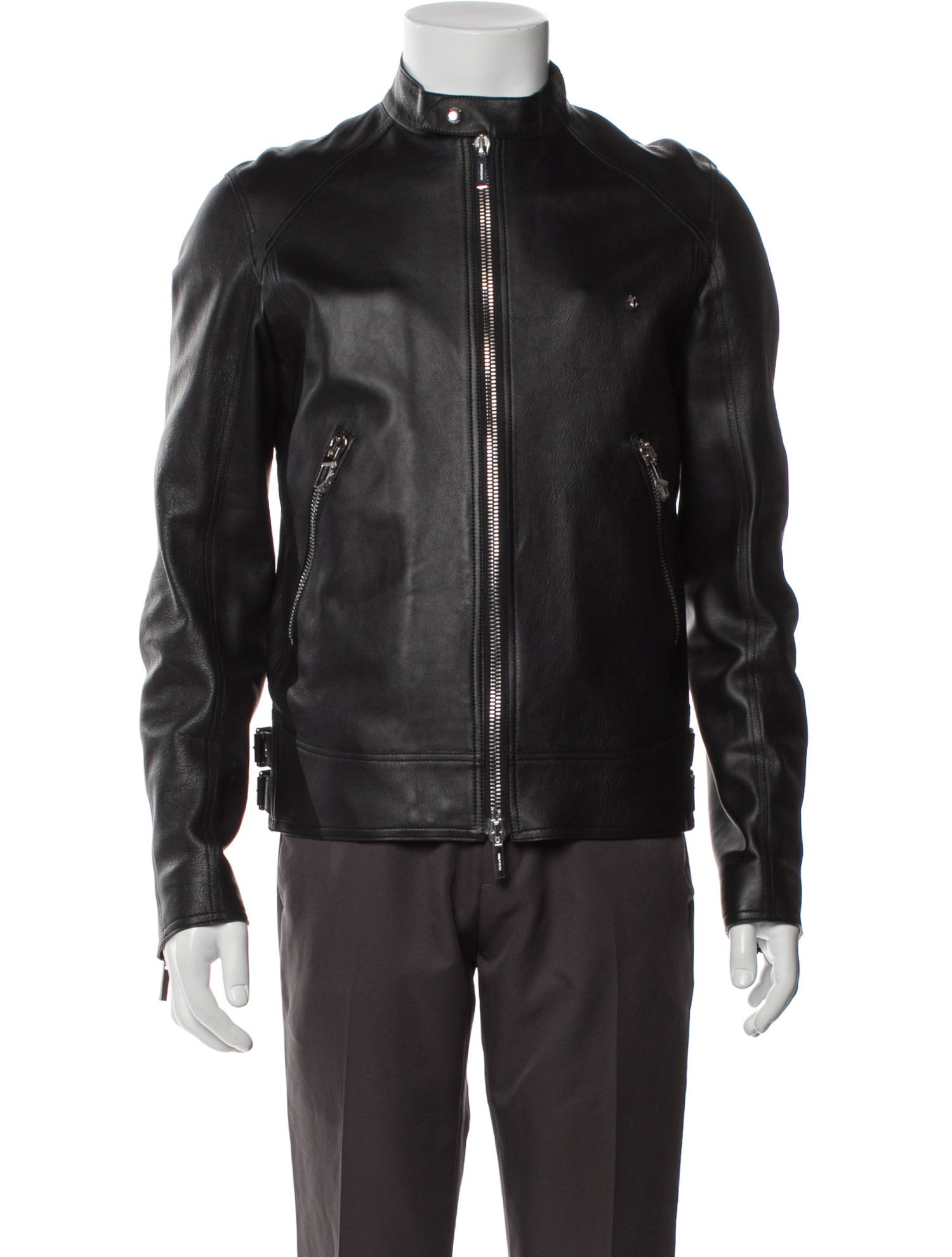 Dior Homme 2017 Lamb Leather Moto Jacket
