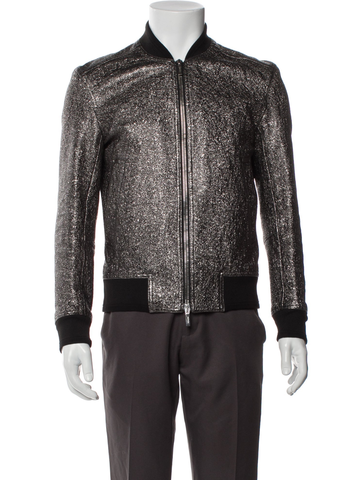 Dior Homme 2018 Lamb Leather Bomber Jacket