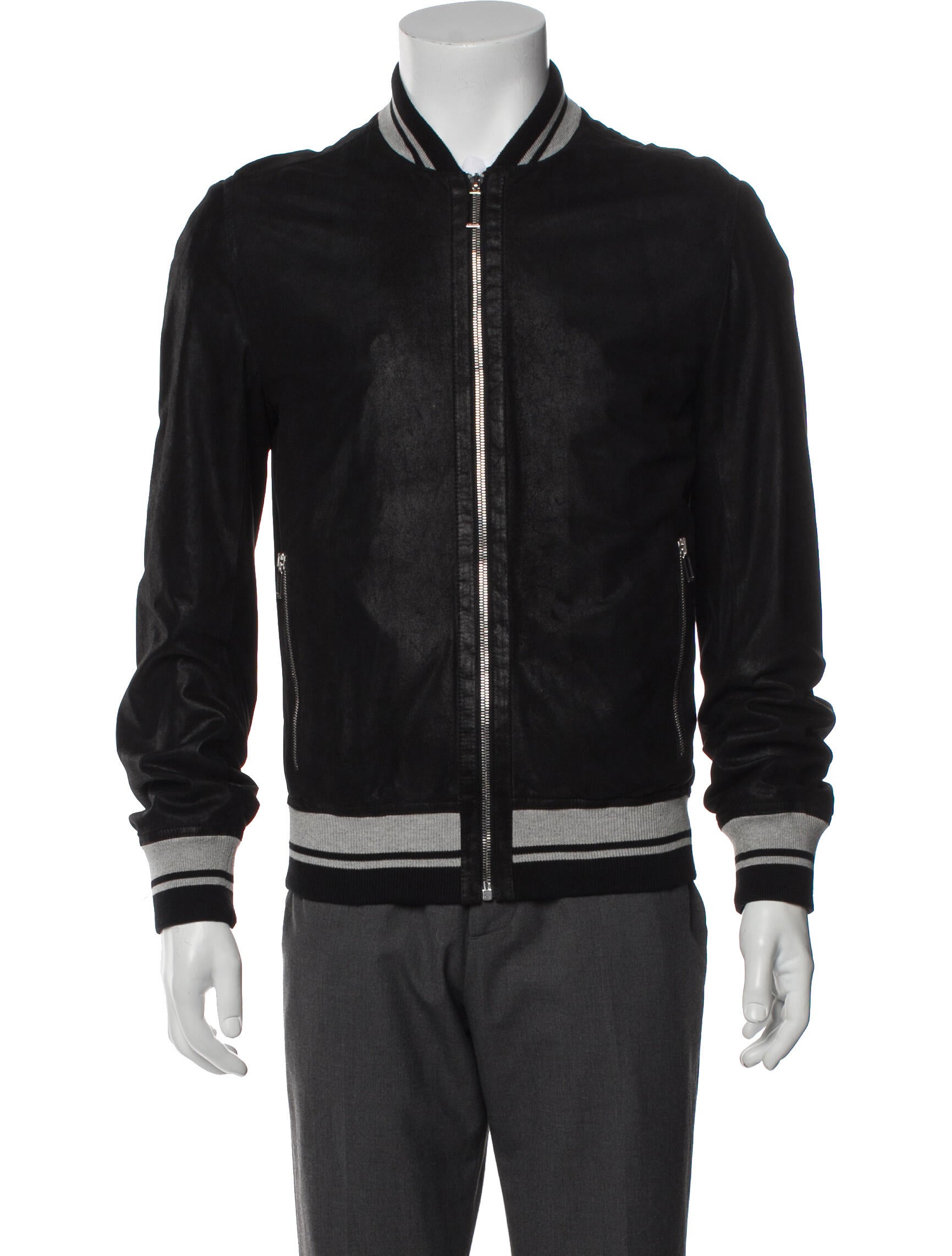 Dior Homme 2010 Leather Bomber Jacket
