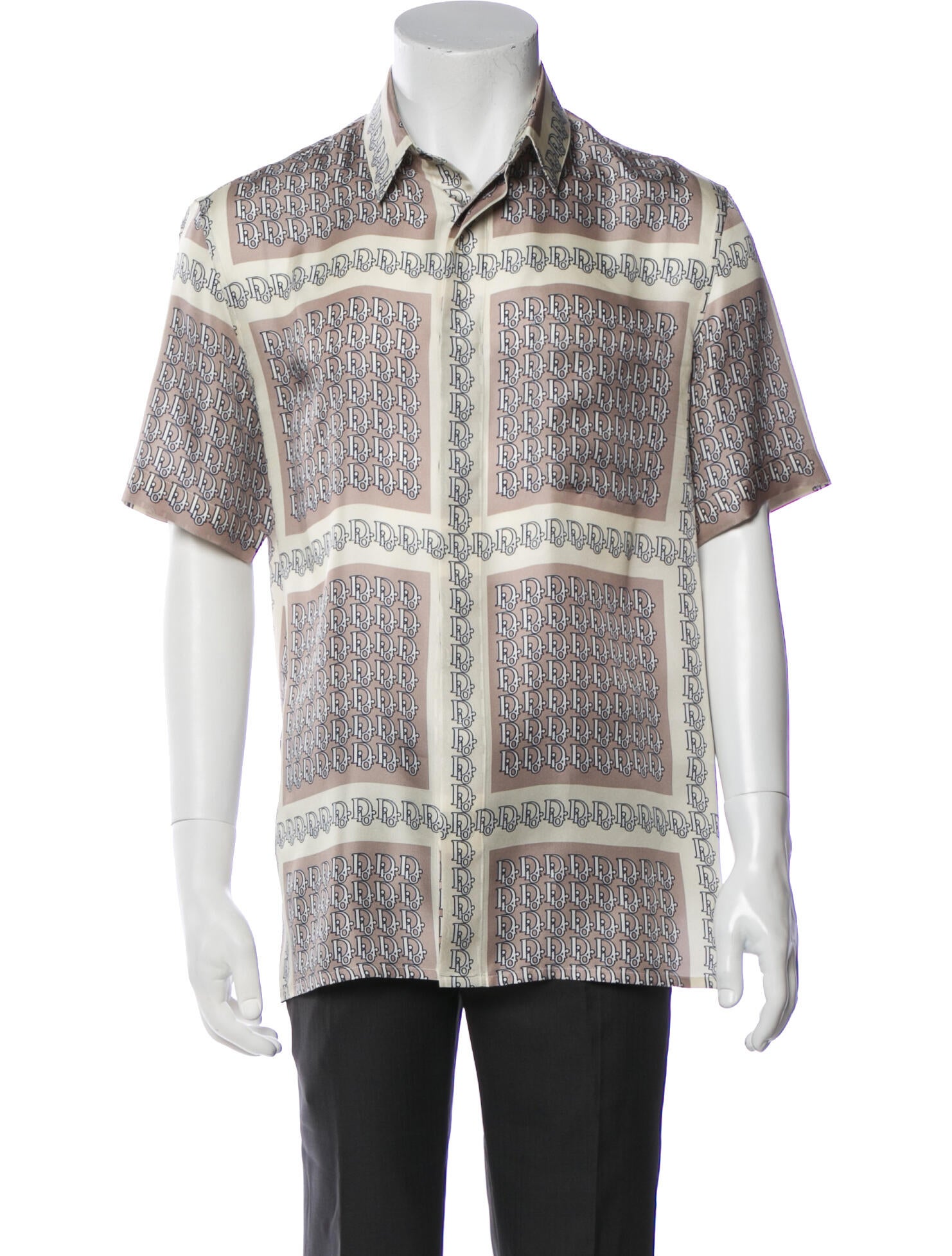 DIOR MEN 2020 Oblique Jacquard Shirt
