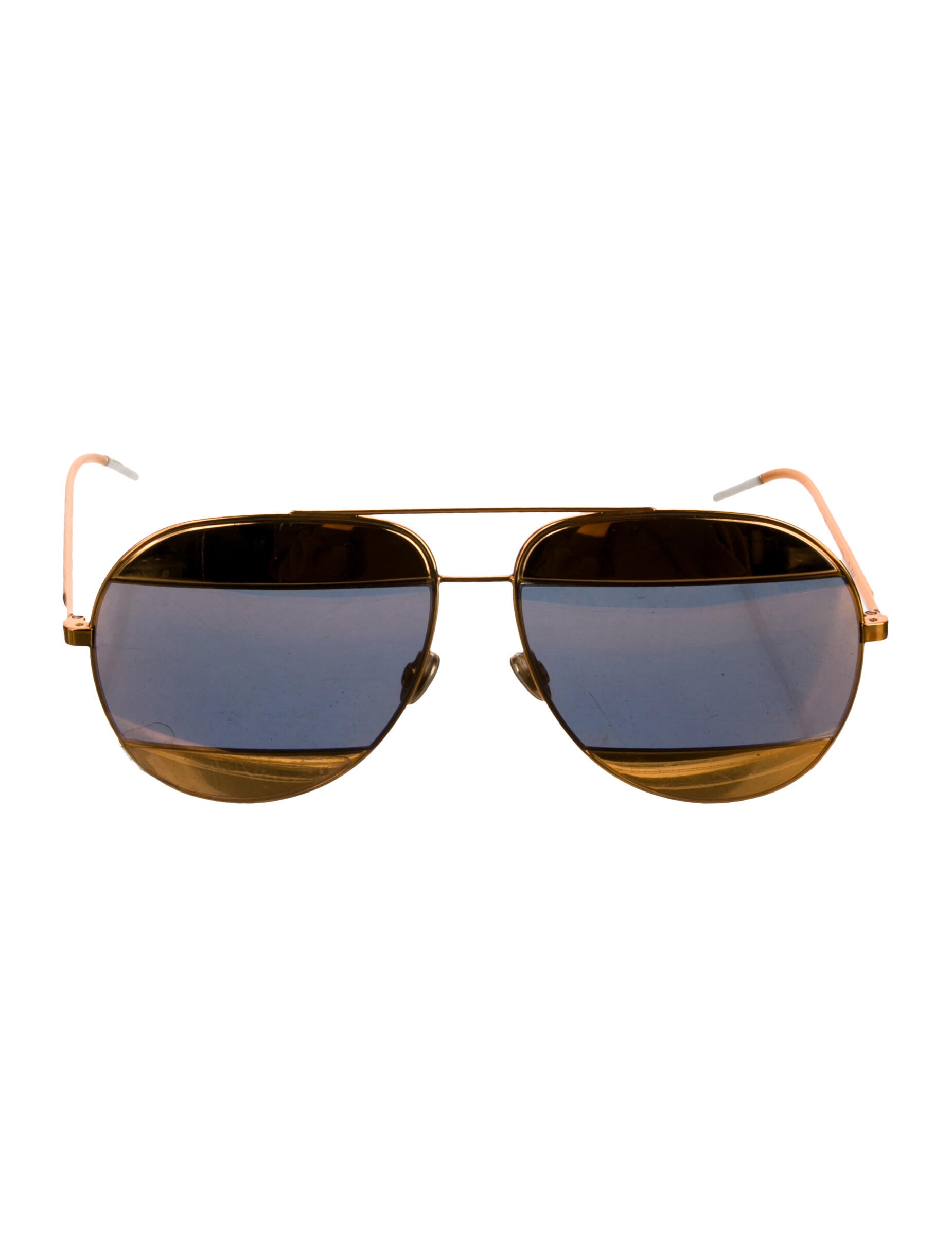 Christian Dior DiorSplit Aviator Sunglasses