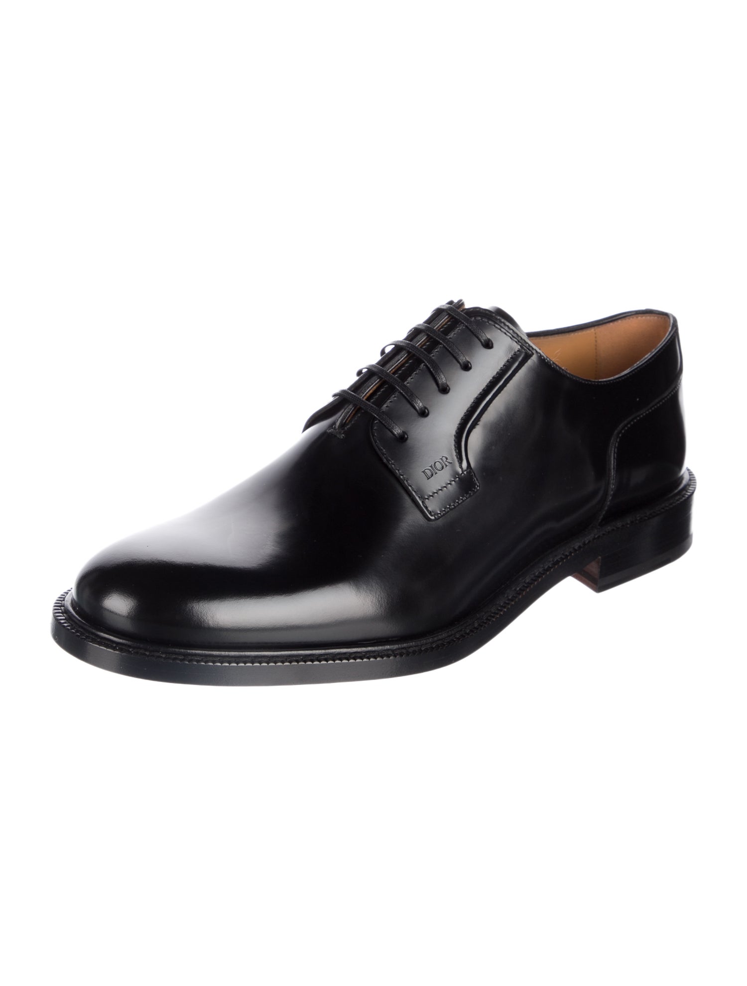 DIOR MEN 2023 Leather Derby Shoes