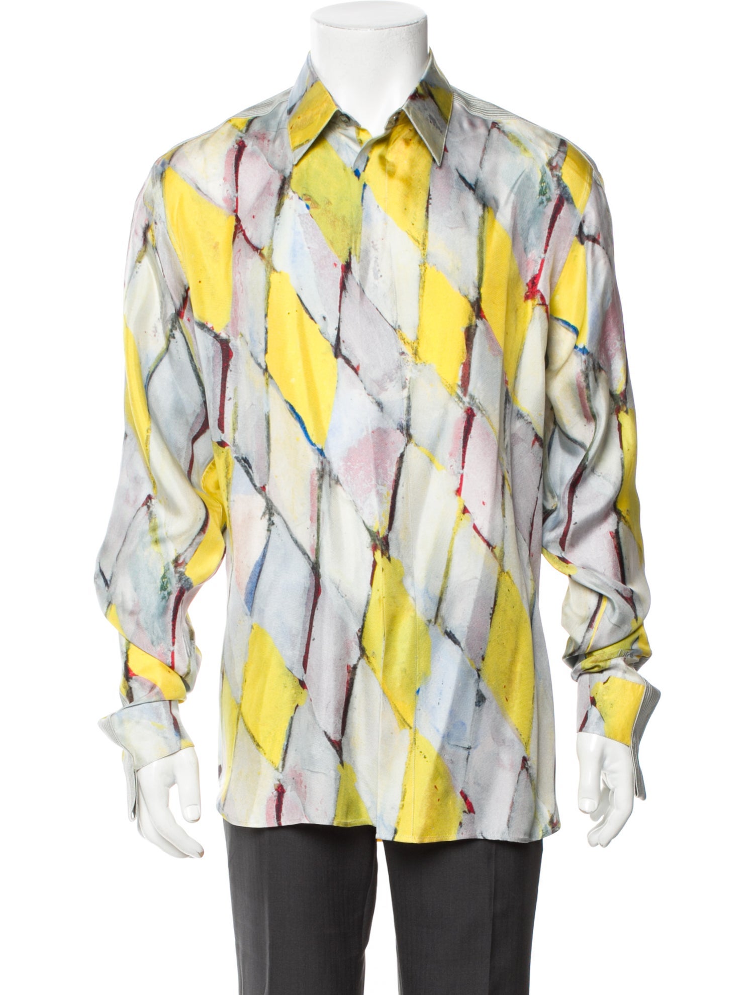 DIOR x Peter Doig 2021 Silk Shirt