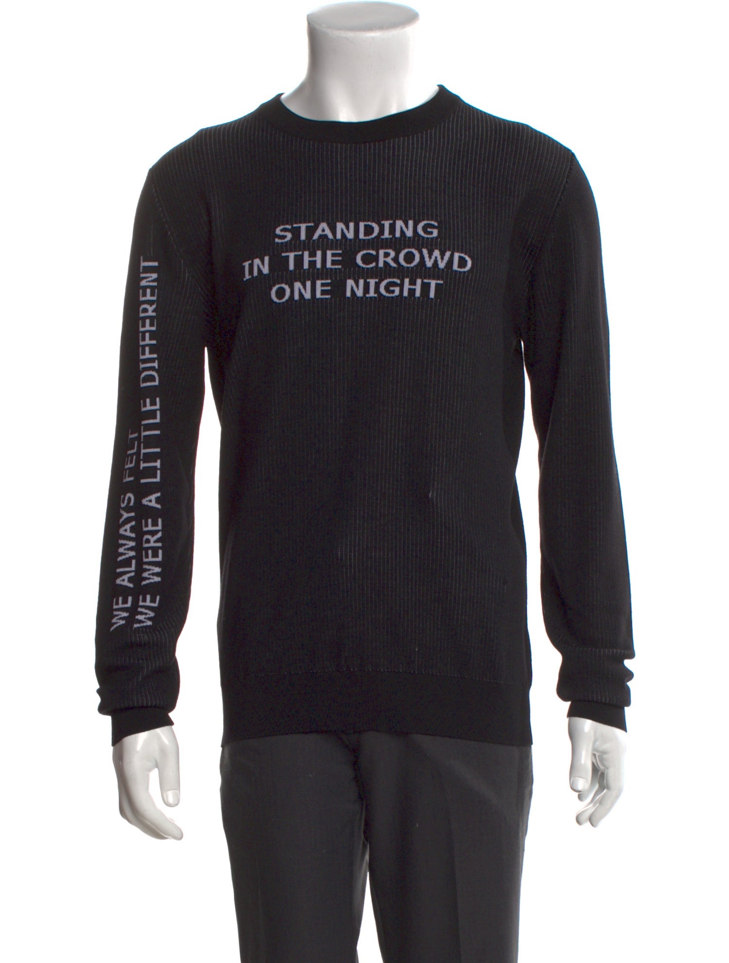 Dior Homme 2018 Standing In The Crowd One Night Pullover