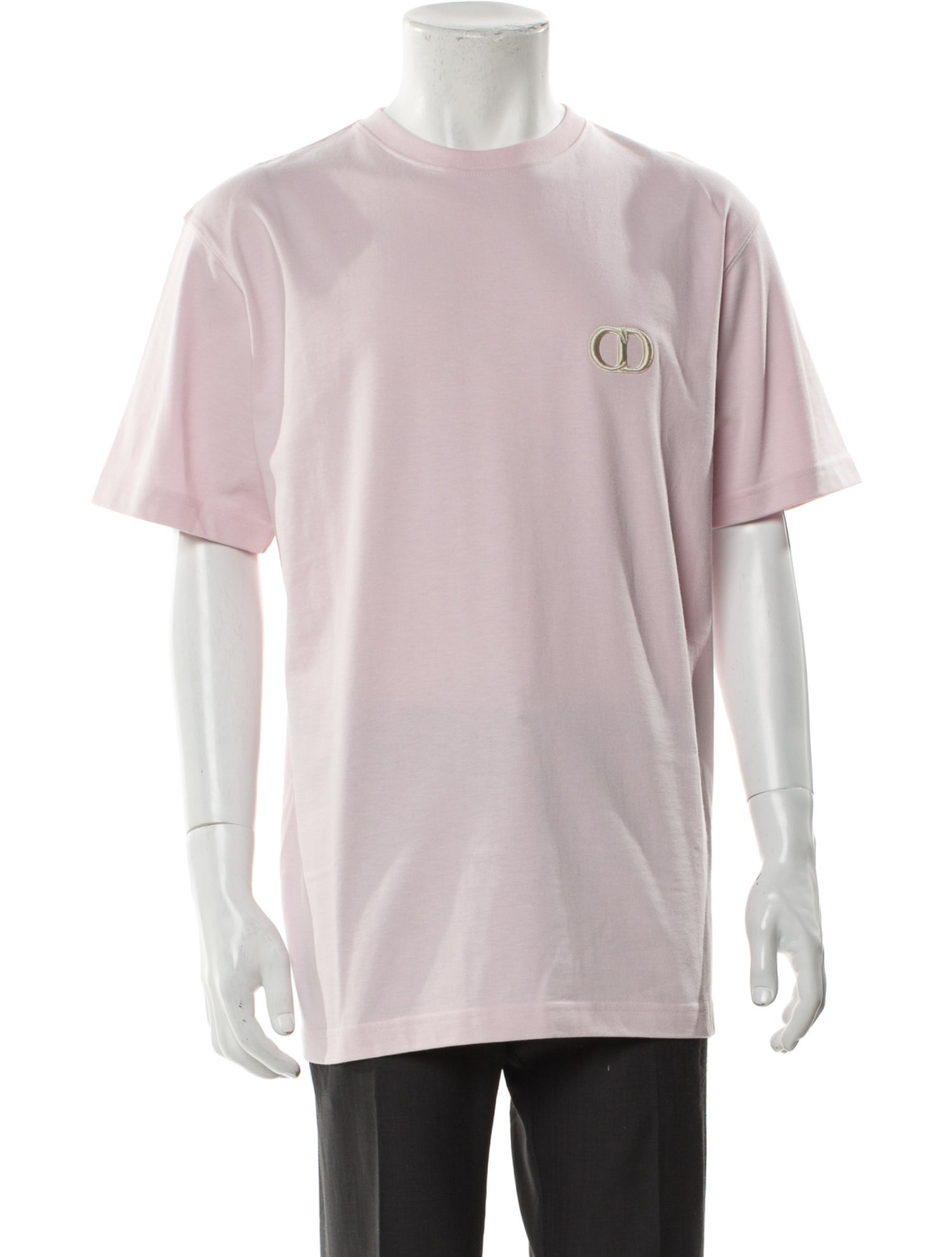 DIOR MEN 2019 Signature Logo T-Shirt w/ Tags