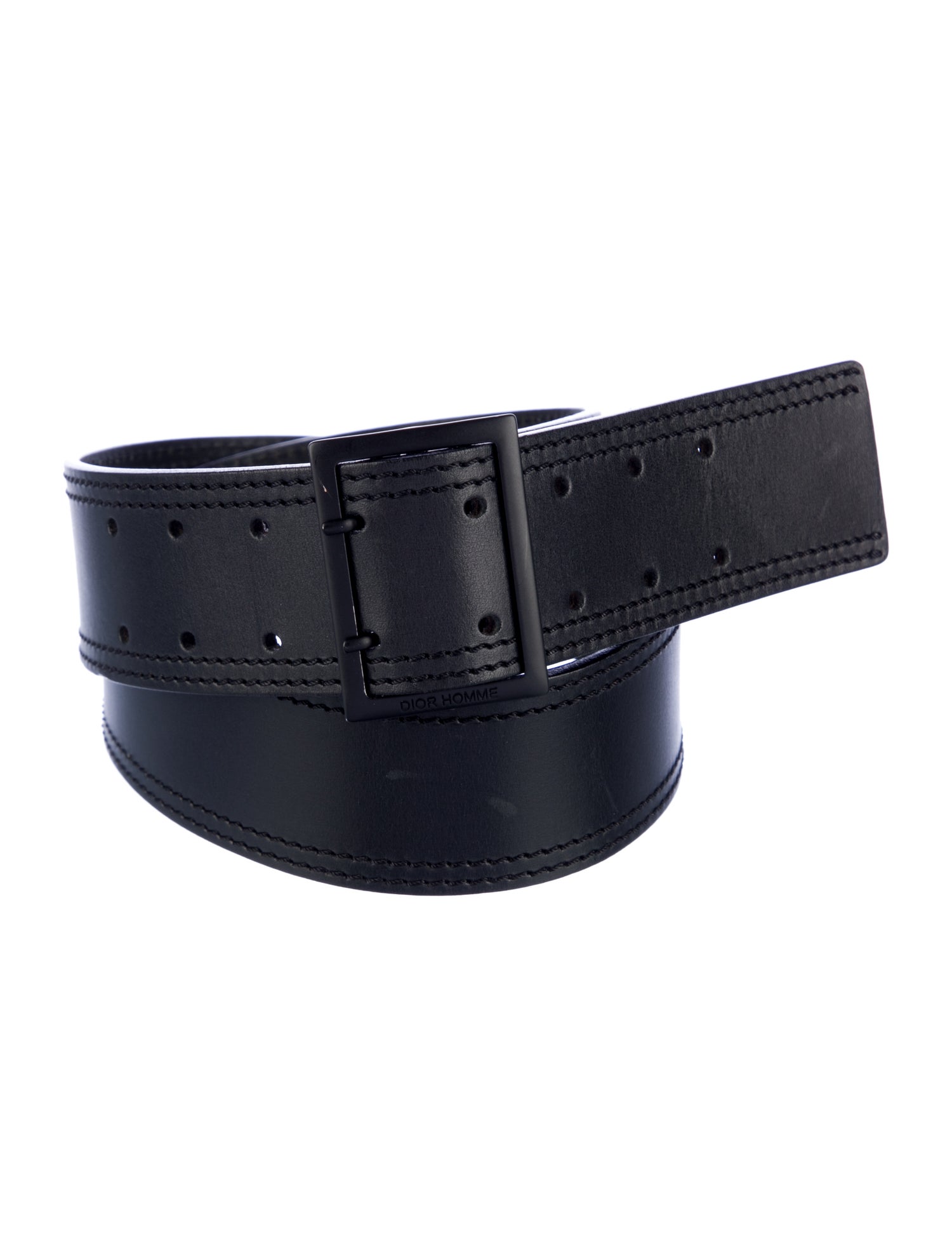 Dior Homme Vintage 2007 Belt - Black Belts, Accessories - HMM55880