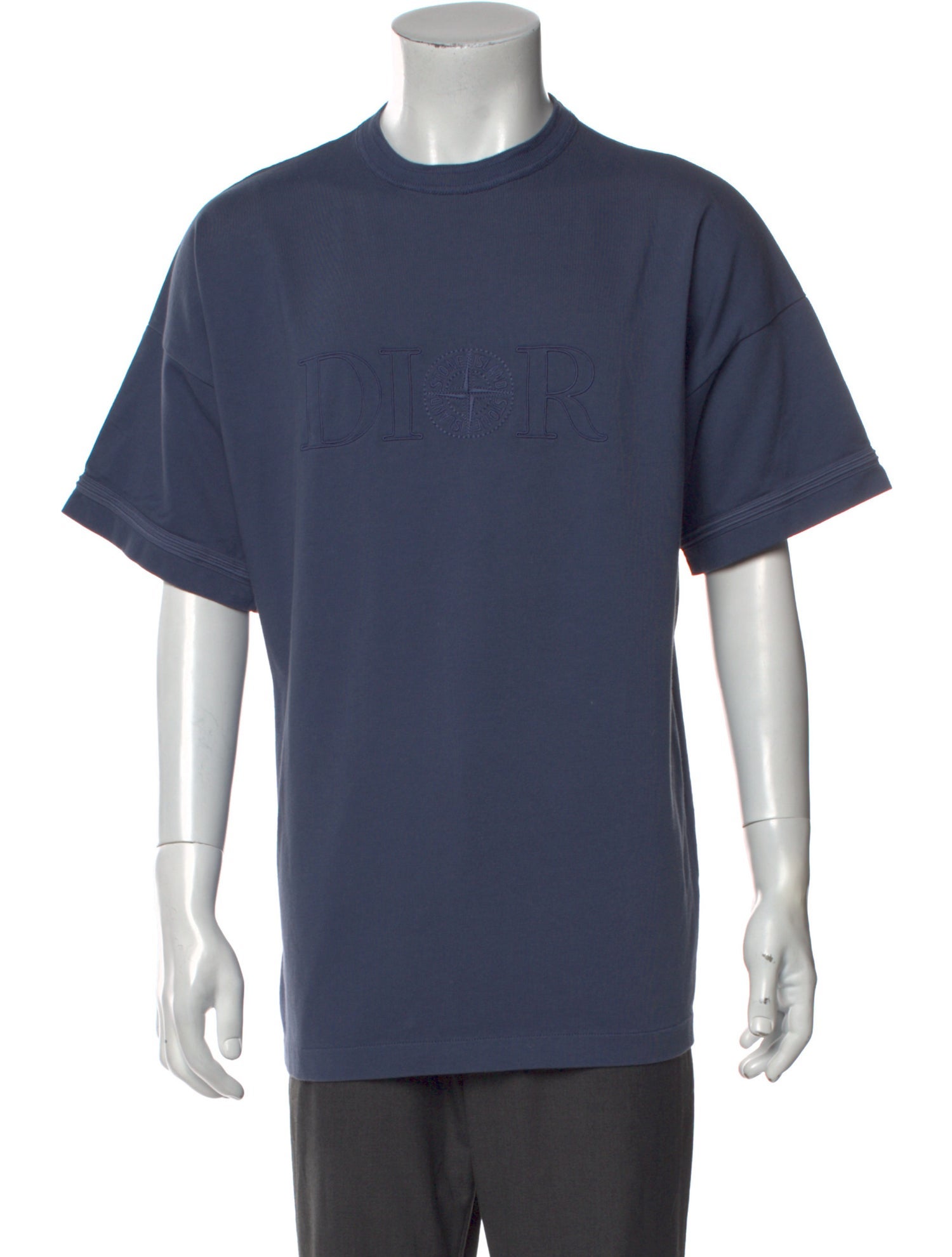 DIOR MEN 2024 Signature Logo T-Shirt w/ Tags