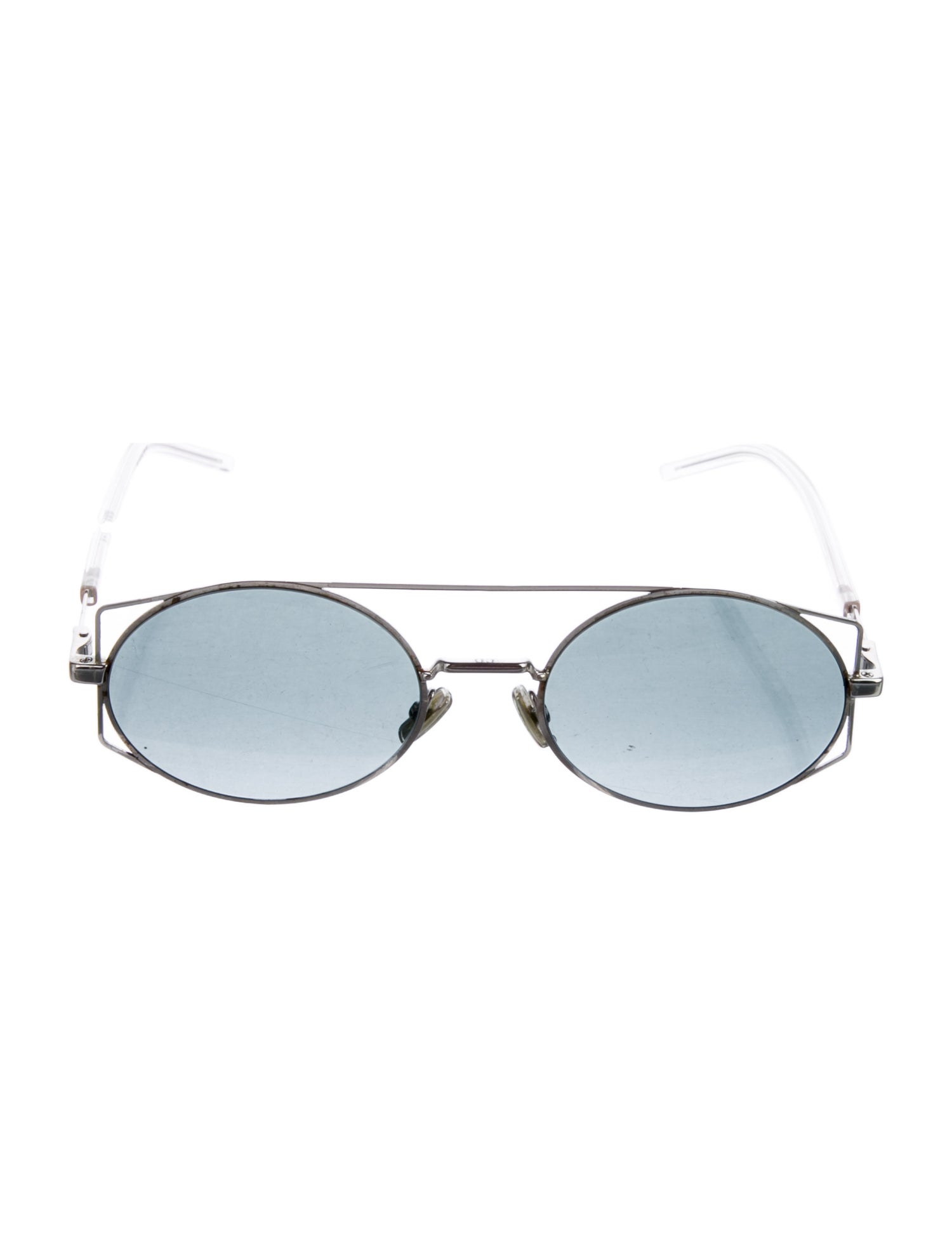 Dior Homme Round Gradient Sunglasses