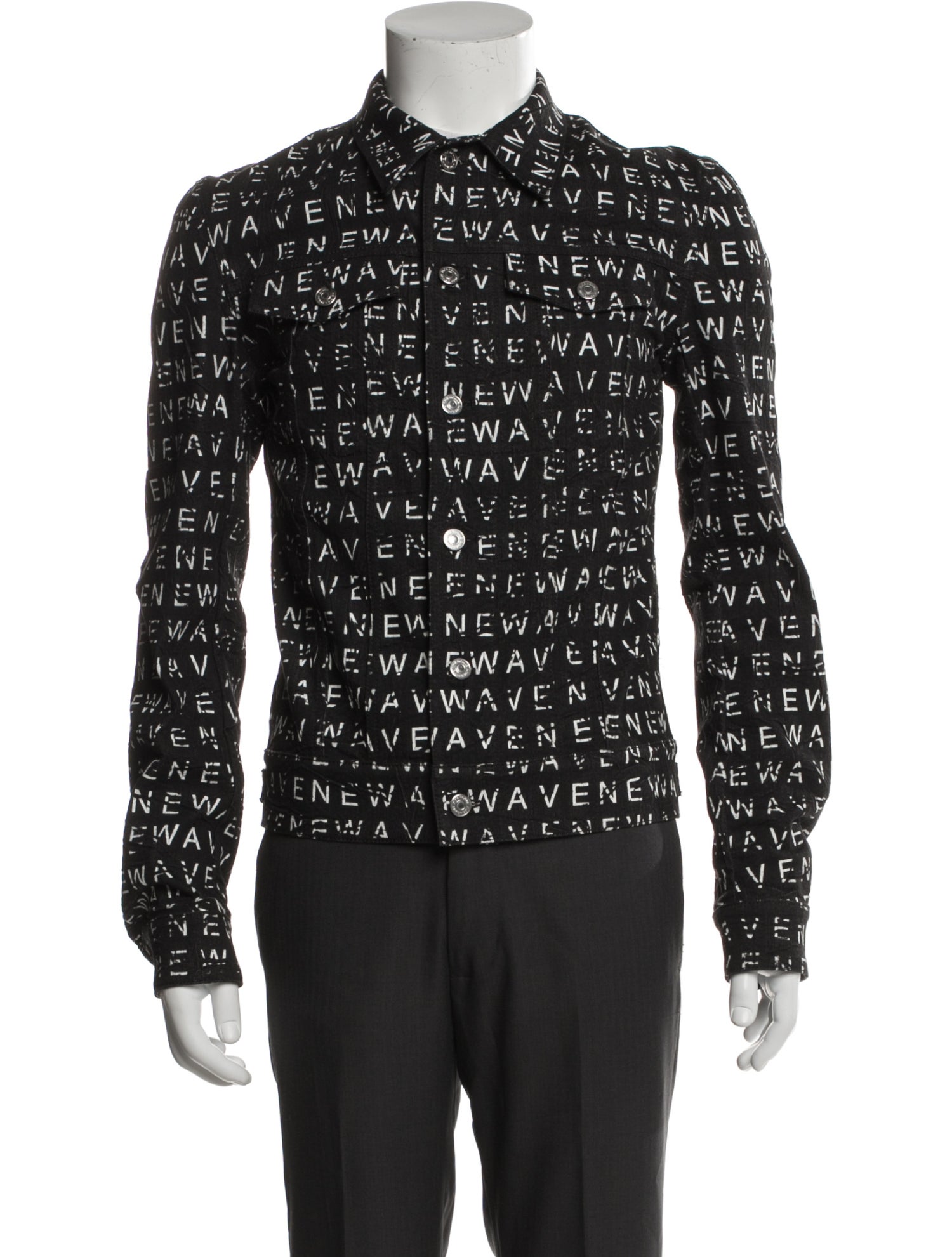 Dior Homme 2017 Printed Denim Jacket