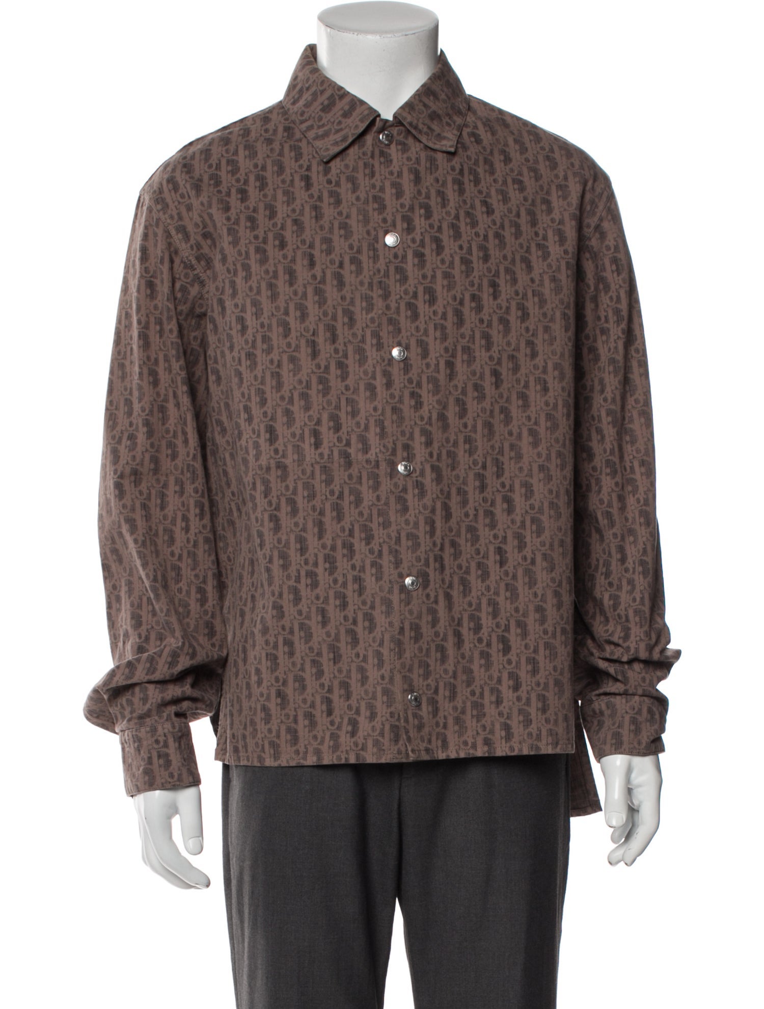 DIOR MEN 2022 Oblique Jacquard Shirt