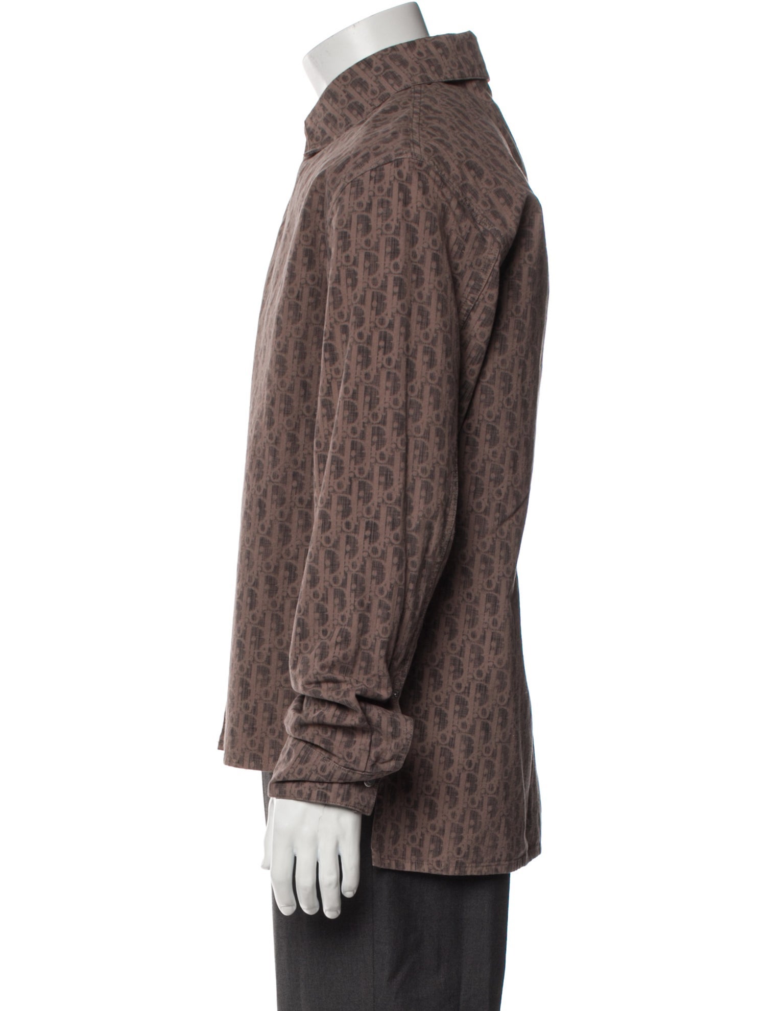 DIOR MEN 2022 Oblique Jacquard Shirt