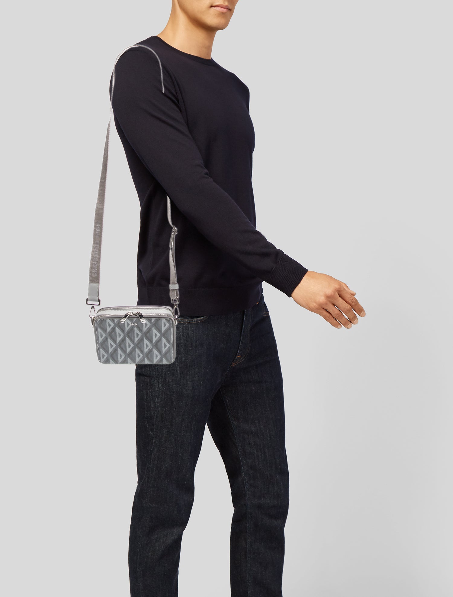 DIOR MEN Diamante Crossbody Bag 2023