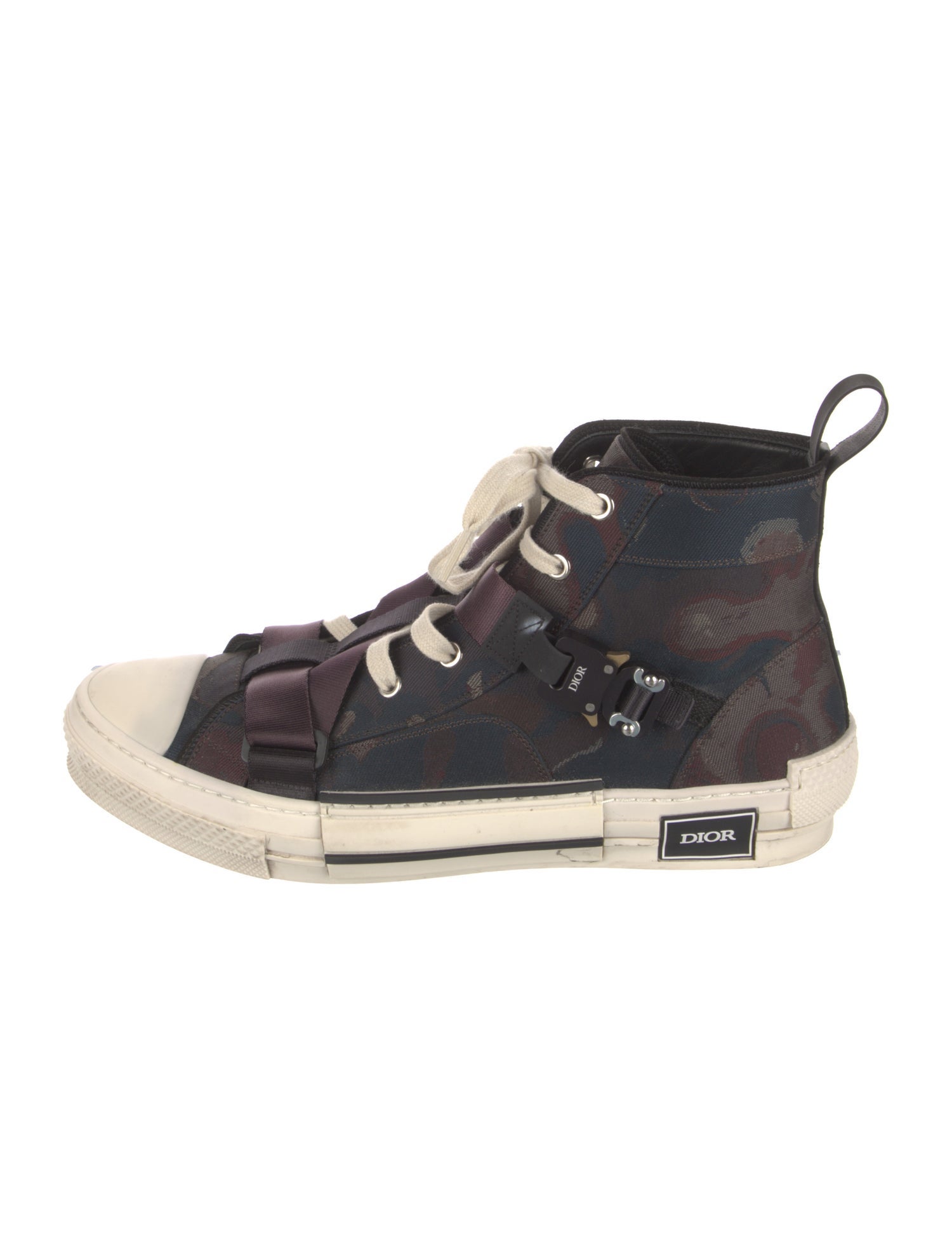 DIOR x Peter Doig B23 Brown Camouflage Sneakers