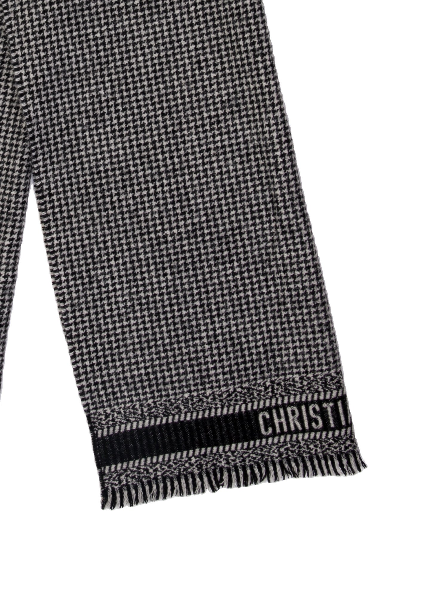 Christian Dior 30 Montaigne Virgin Wool Scarf