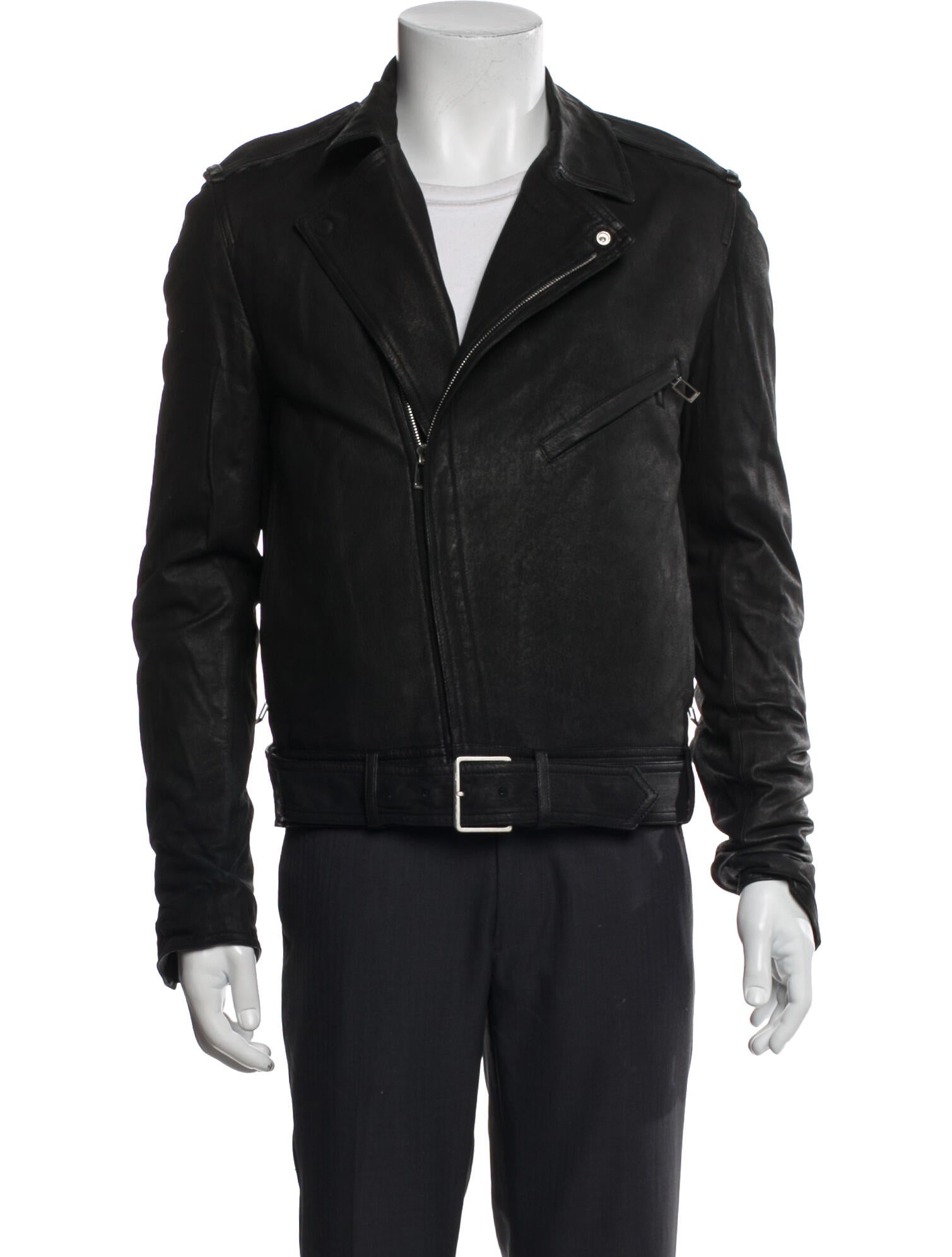 Dior Homme 2012 Lambskin Moto Jacket