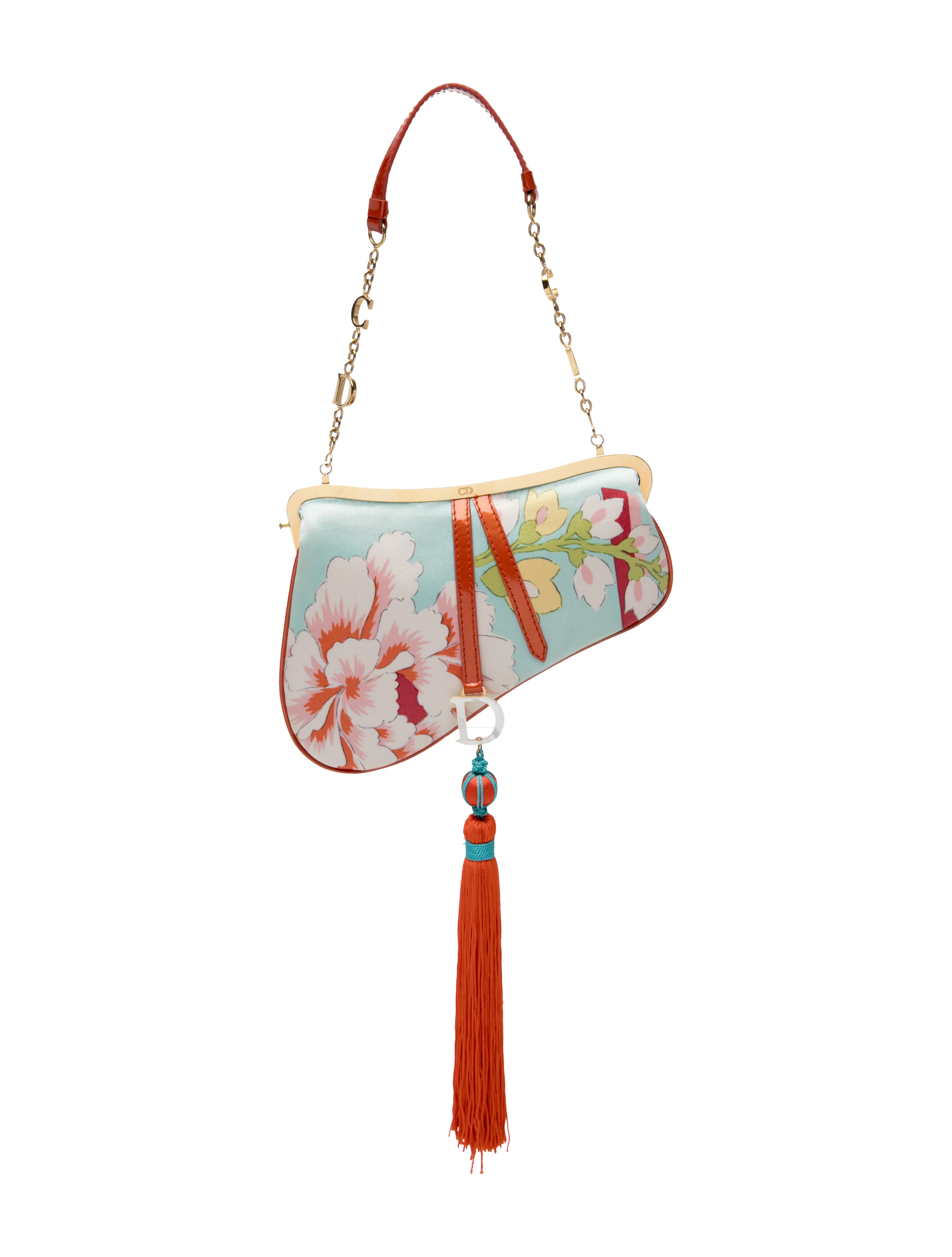 Christian Dior Satin Saddle Vintage