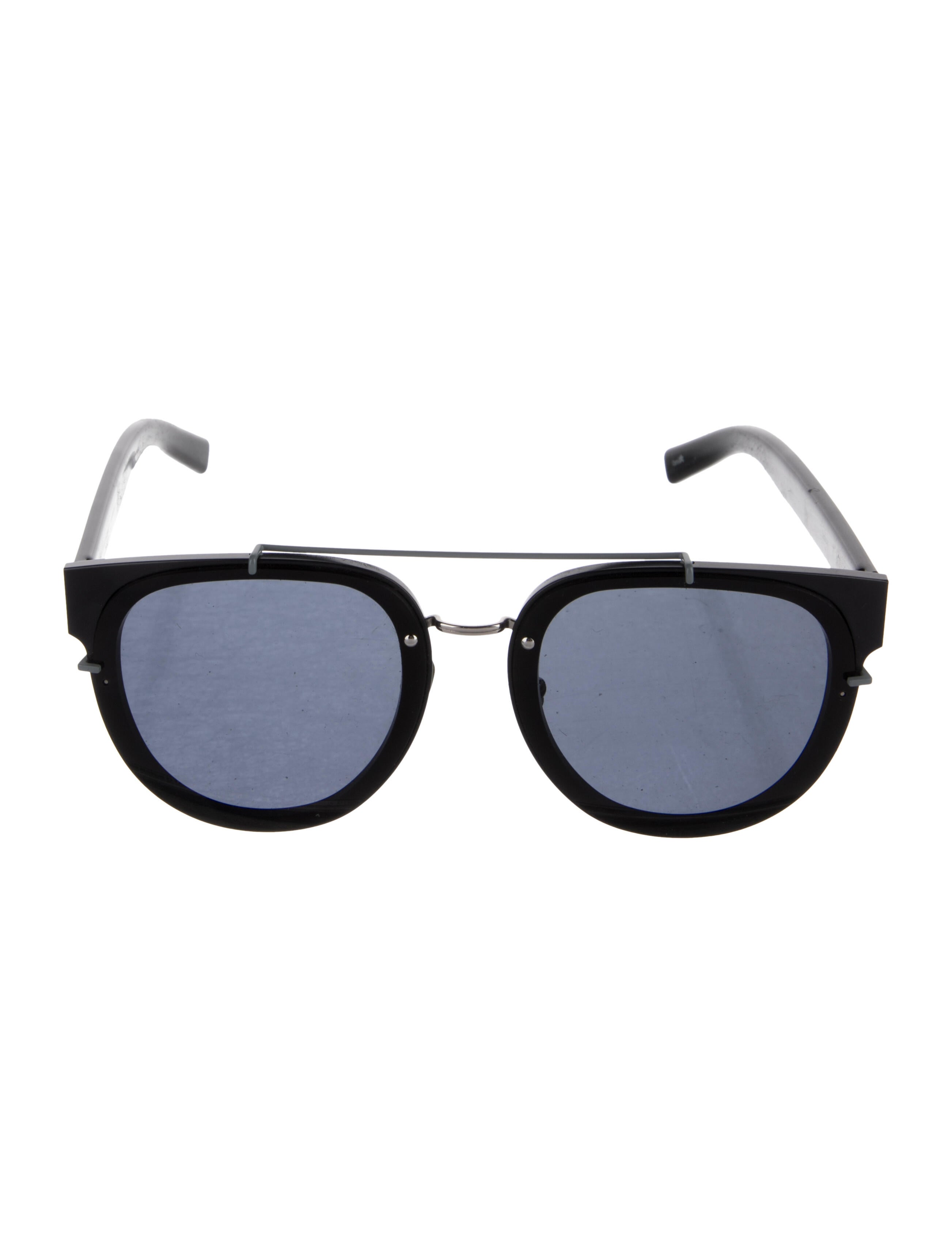 Dior Homme BlackTie143 Oversize Sunglasses