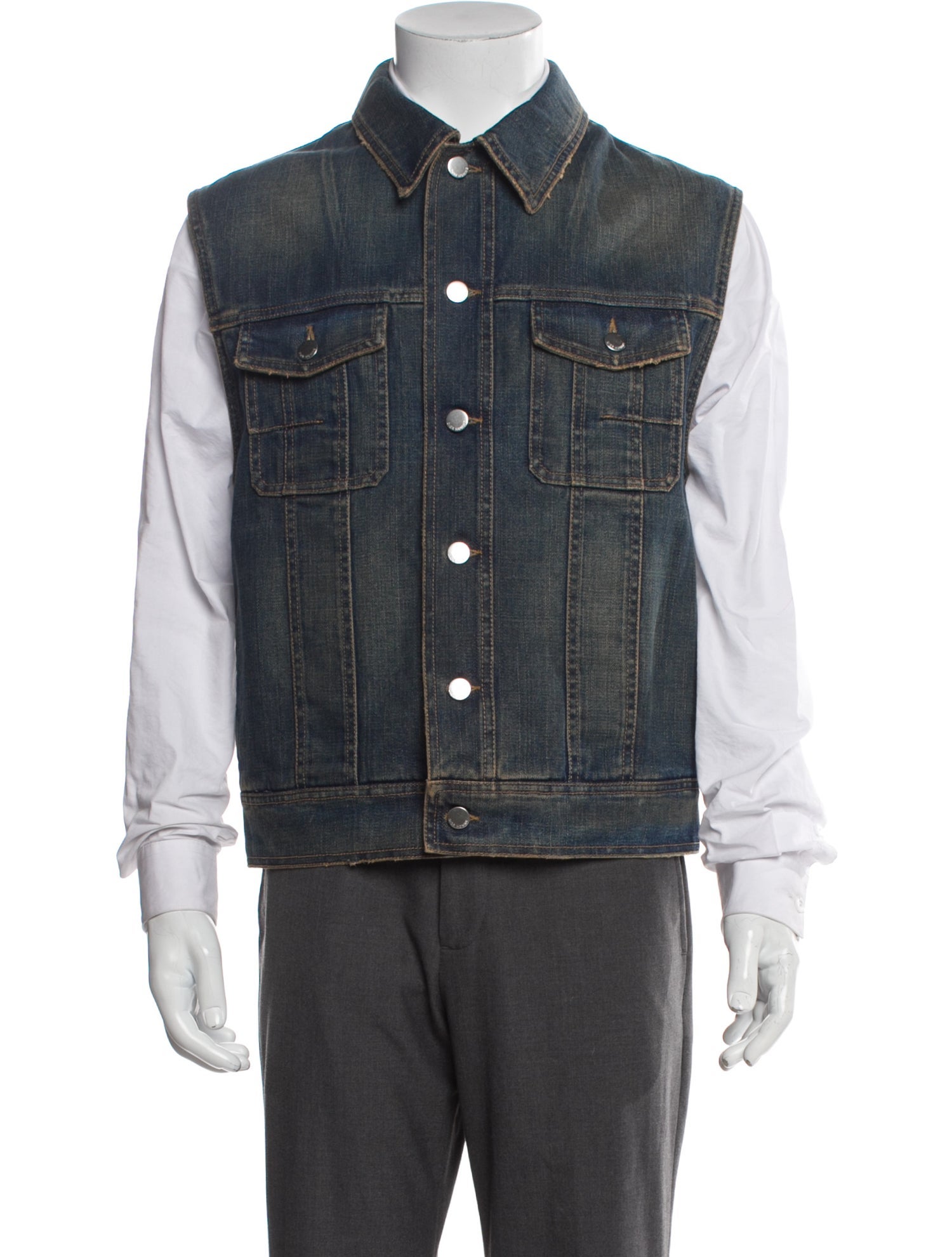 Dior Homme Vintage 2004 Denim Vest