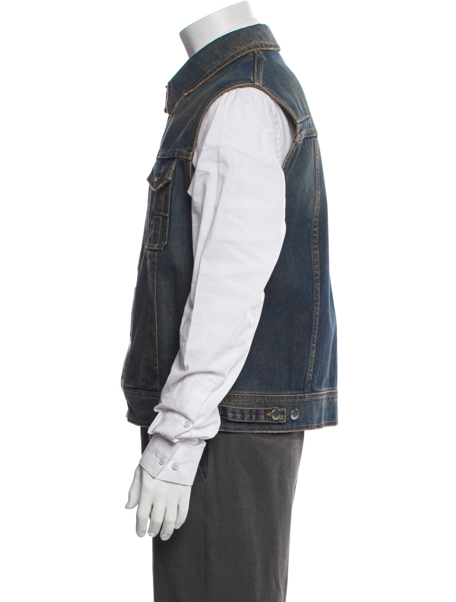 Dior Homme Vintage 2004 Denim Vest