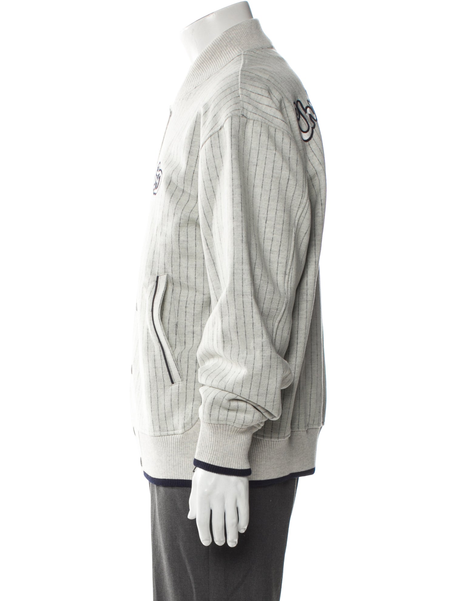 DIOR MEN Oblique Jacquard Wool Bomber Jacket w/ Tags