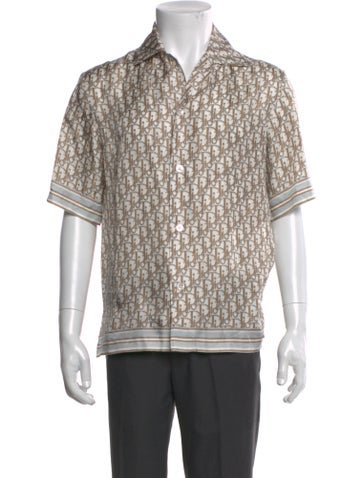 Pre-owned Dior 2021 Oblique Jacquard Shirt In Neutral