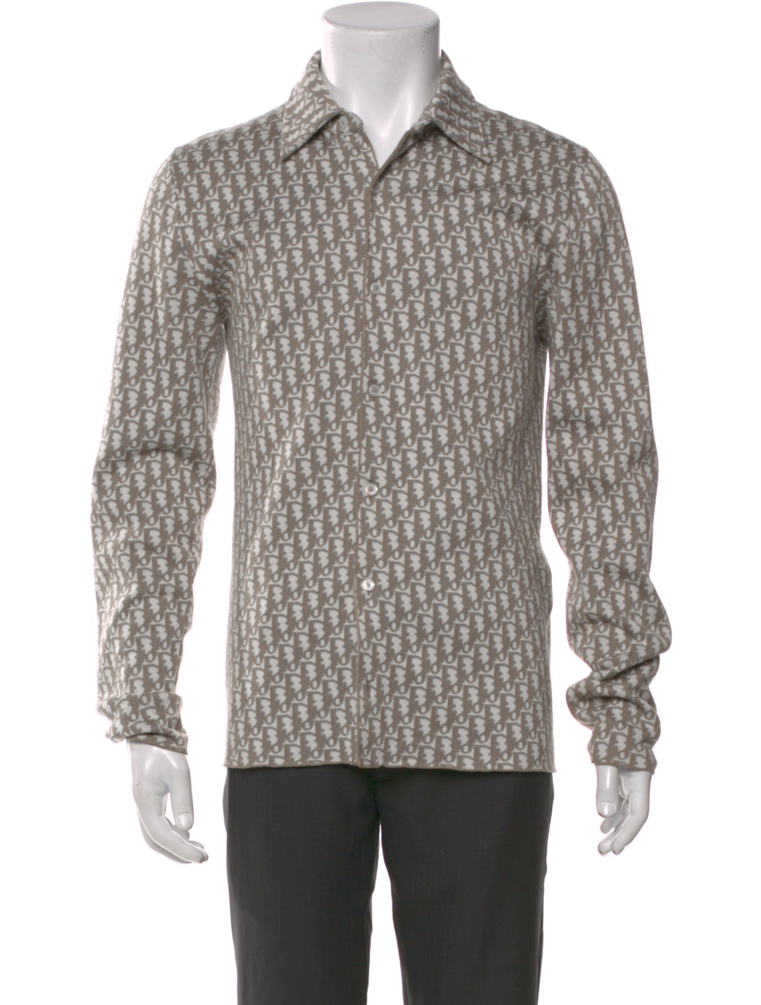 DIOR MEN 2020 Oblique Jacquard Shirt