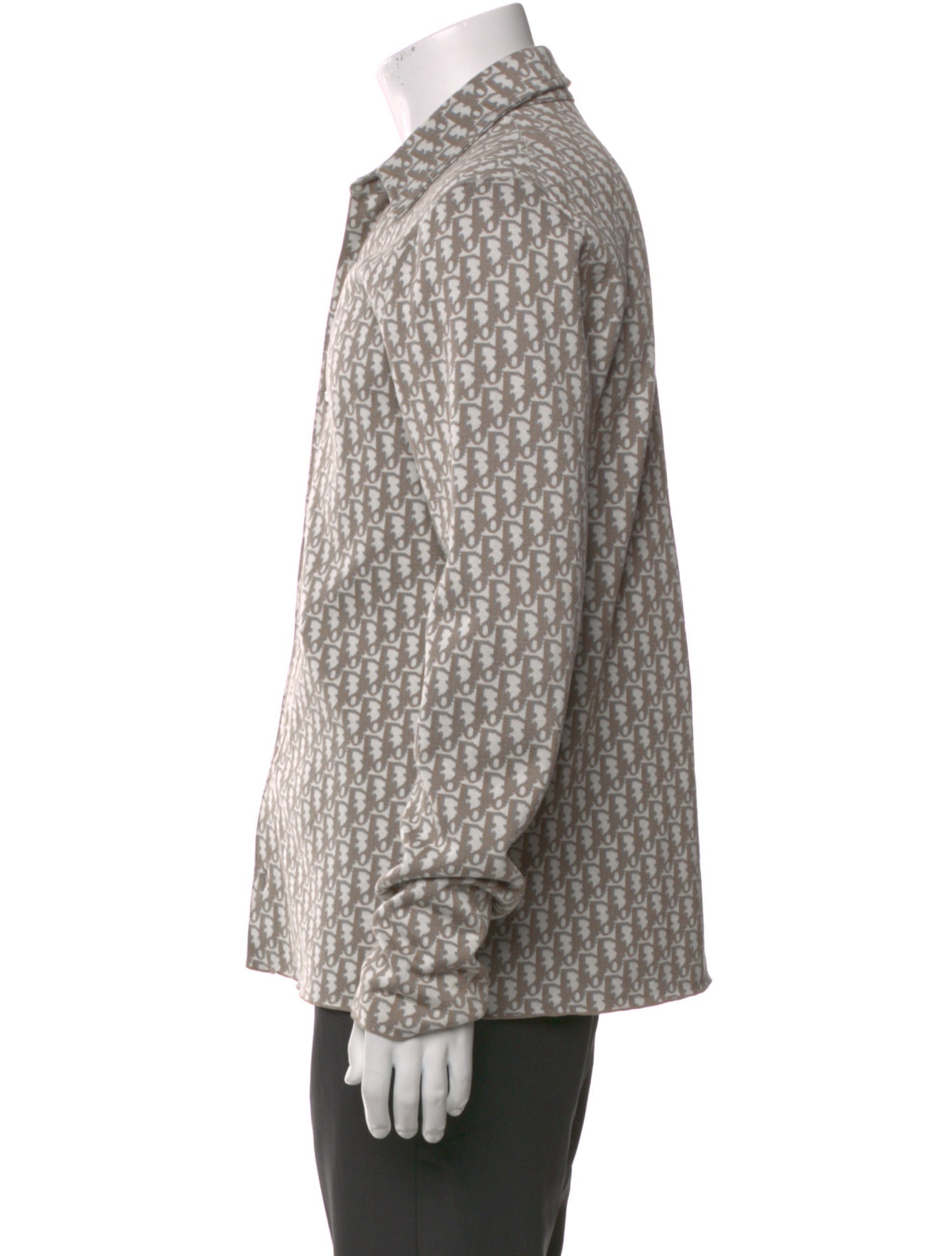 DIOR MEN 2020 Oblique Jacquard Shirt