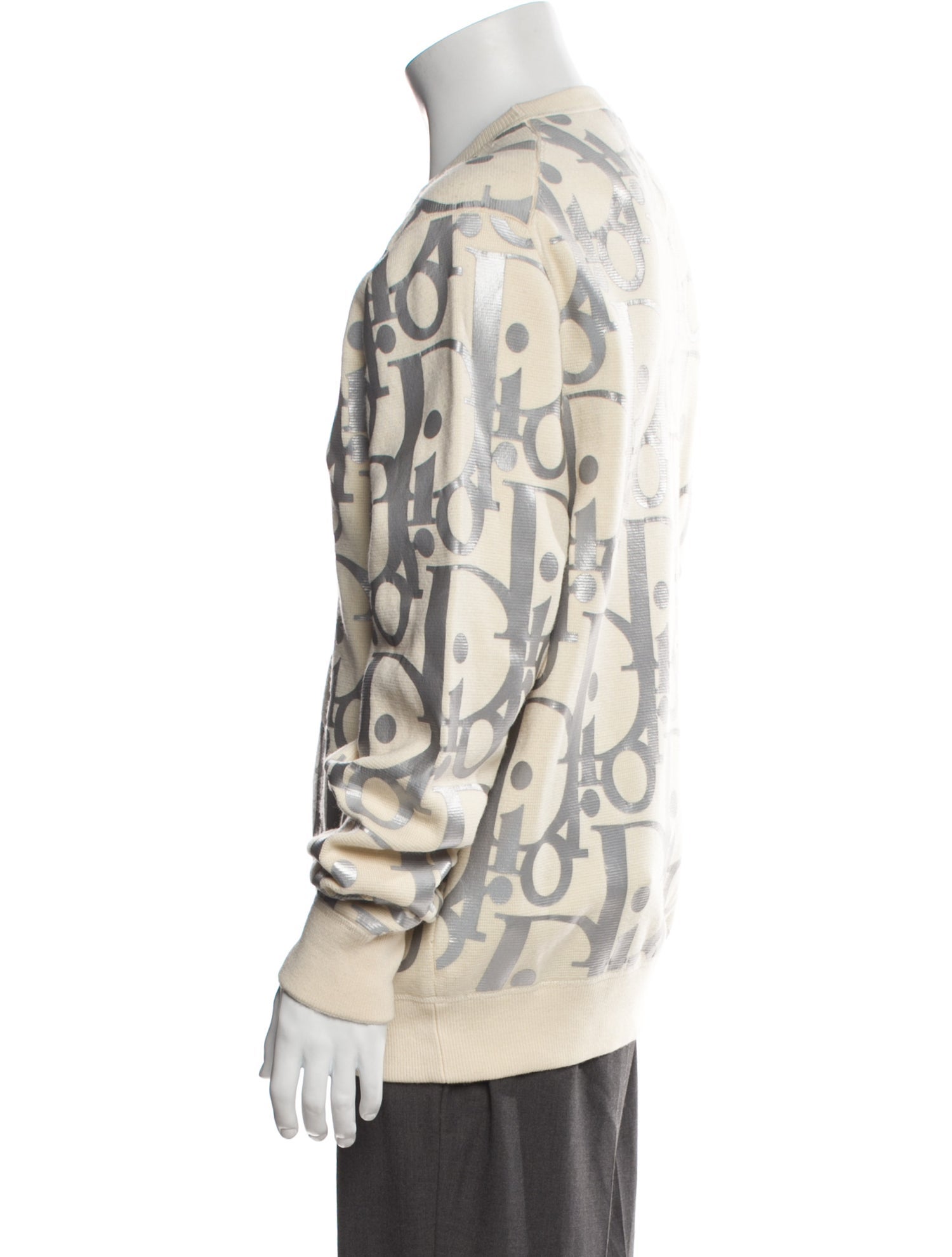 DIOR MEN 2021 Oblique Jacquard Pullover