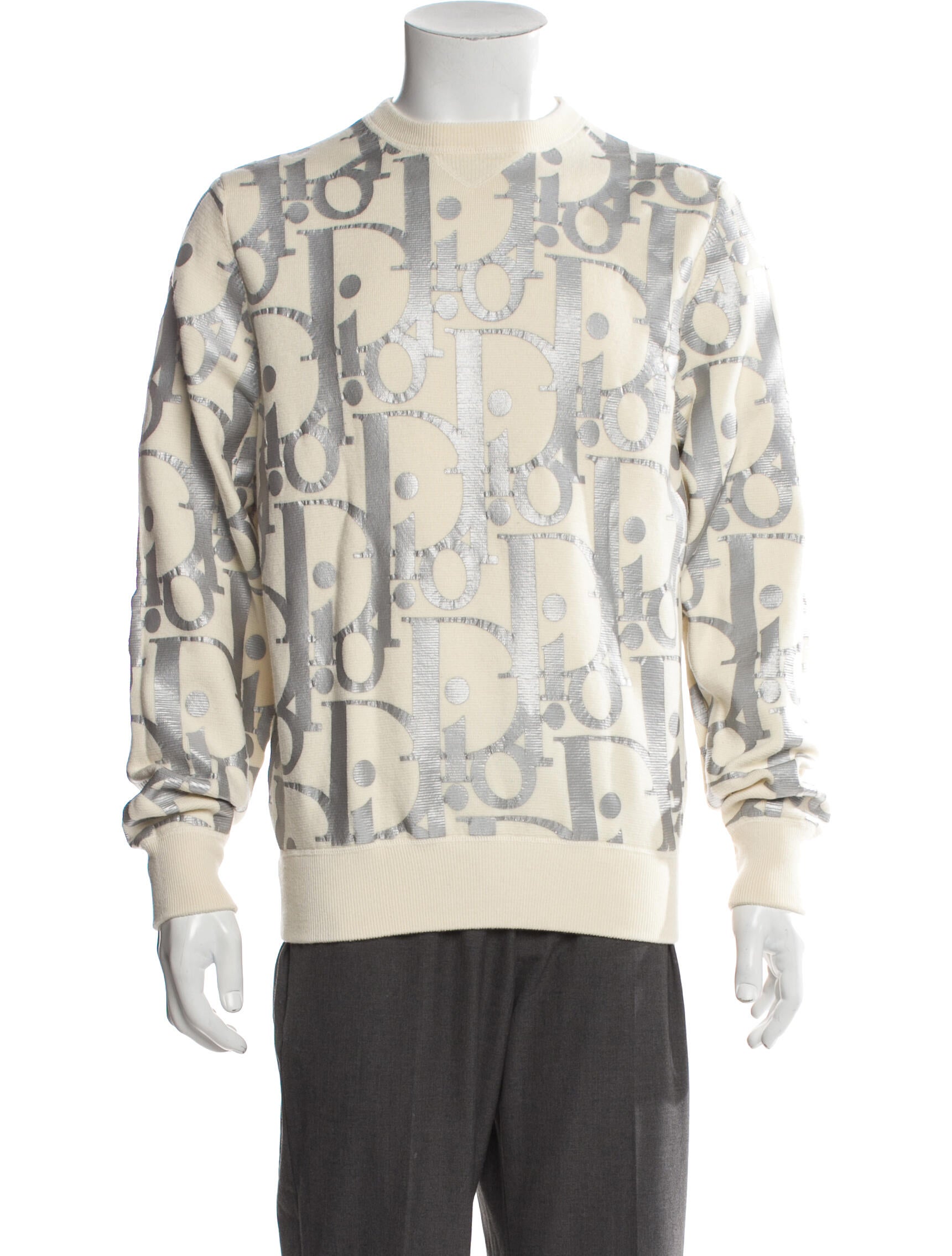 DIOR MEN 2021 Oblique Jacquard Pullover