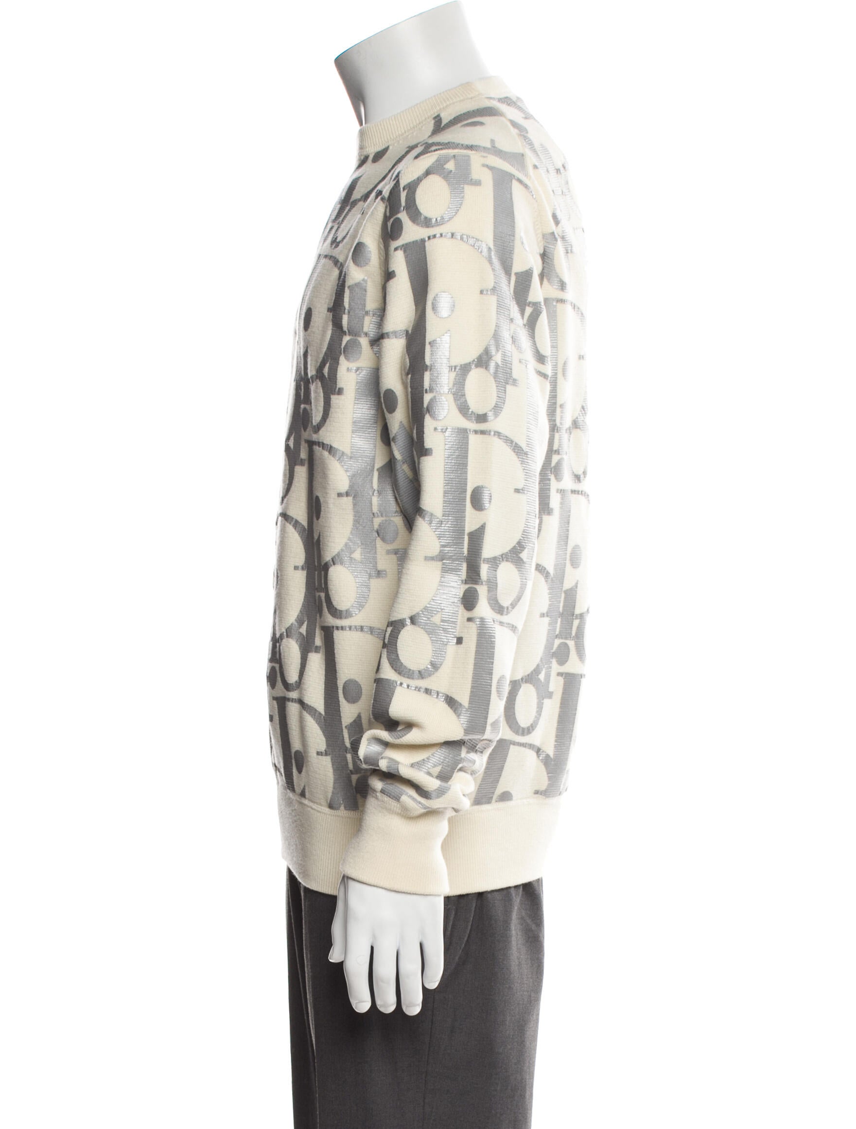 DIOR MEN 2021 Oblique Jacquard Pullover