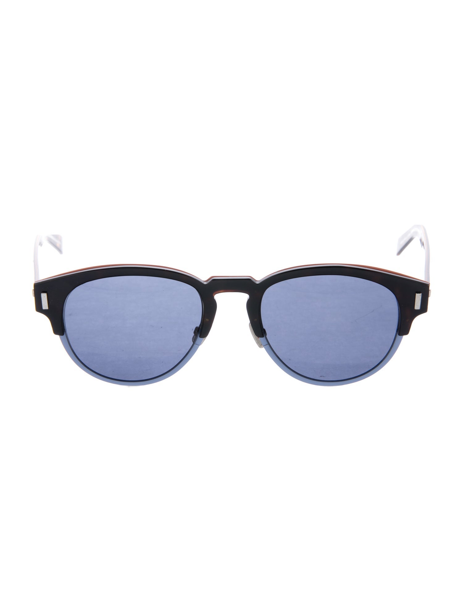 Dior Homme Round Tinted Sunglasses