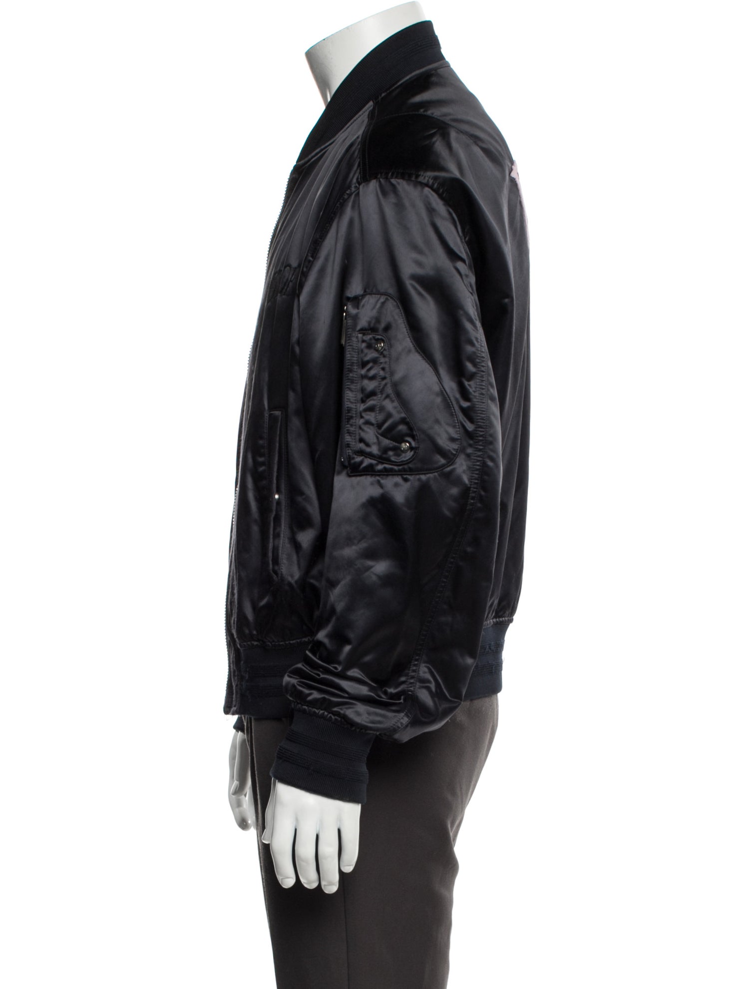DIOR MEN 2019 Signature Logo Bomber Jacket
