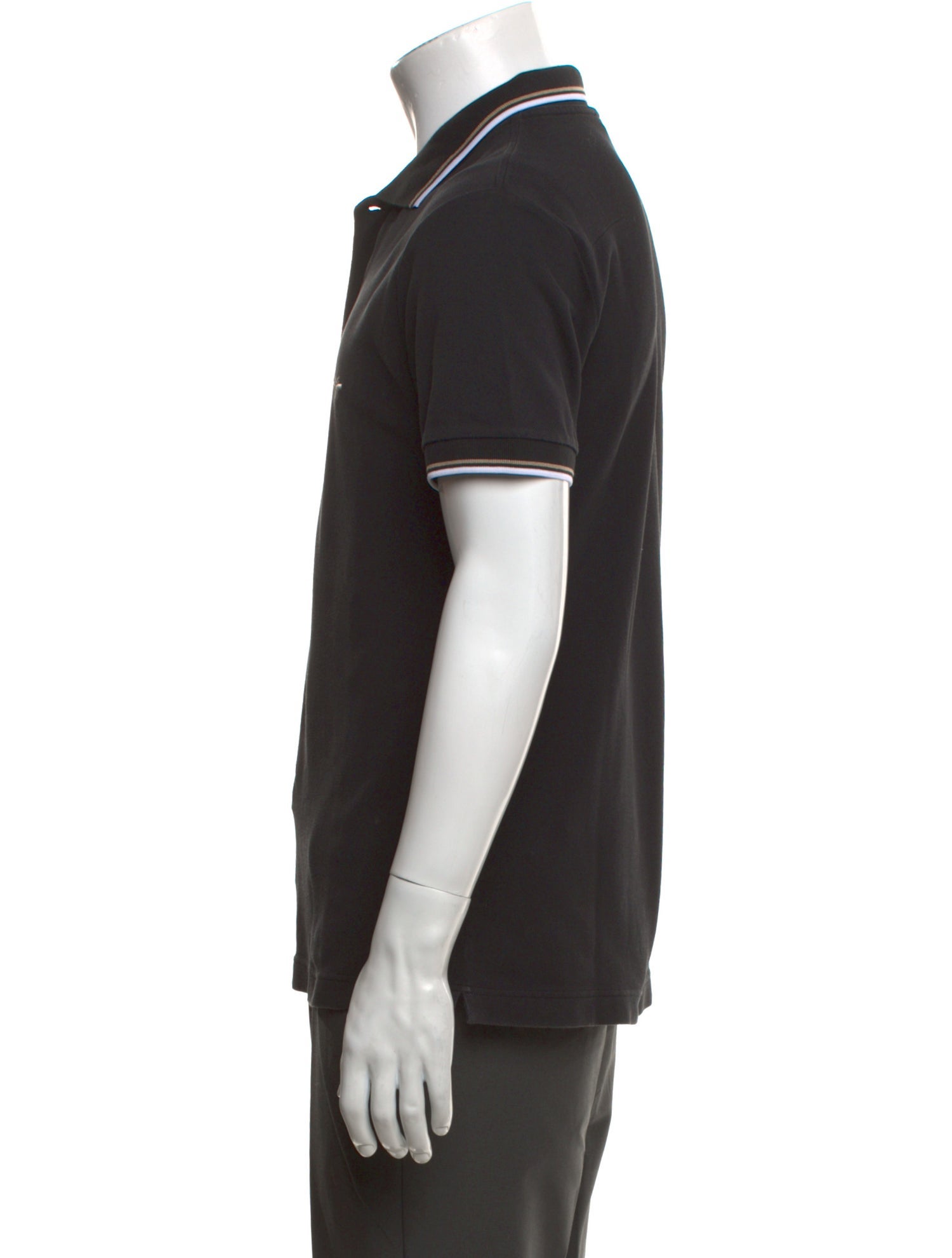 Dior Homme Late 2000's - Early 2010's Bee Accent Polo Shirt
