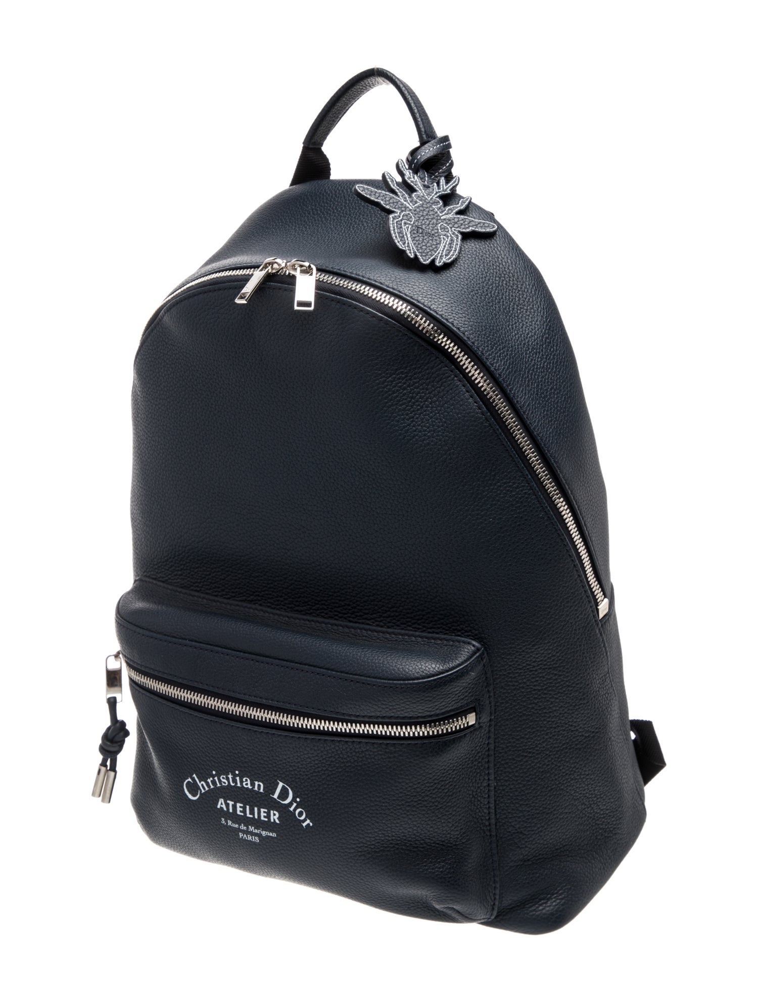 Dior Homme Leather Backpack
