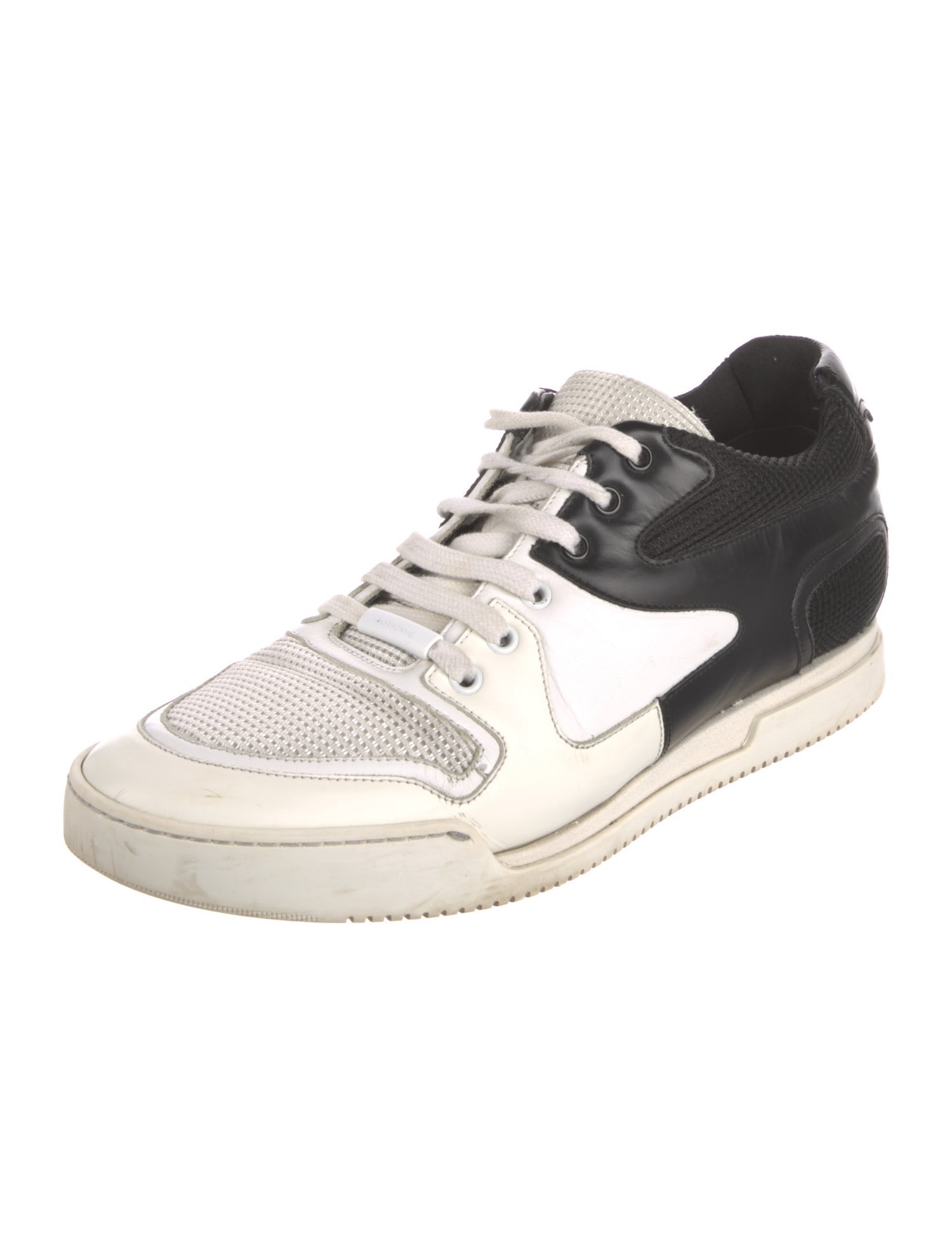 Dior Homme Oblique Jacquard Leather Sneakers